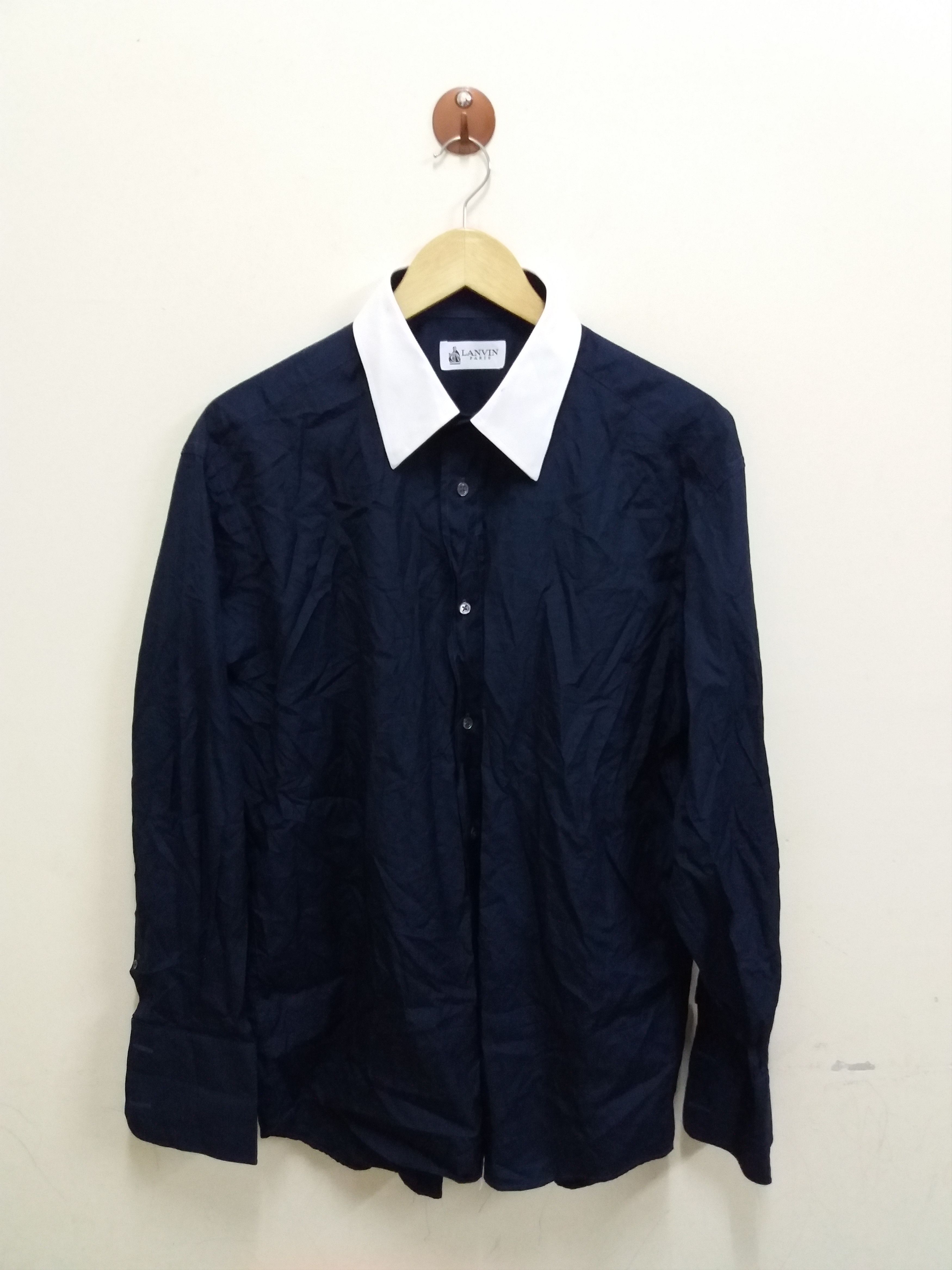 Lanvin Lanvin Paris cufflinks shirt made in france Size US L / EU 52-54 / 3 - 4 Thumbnail
