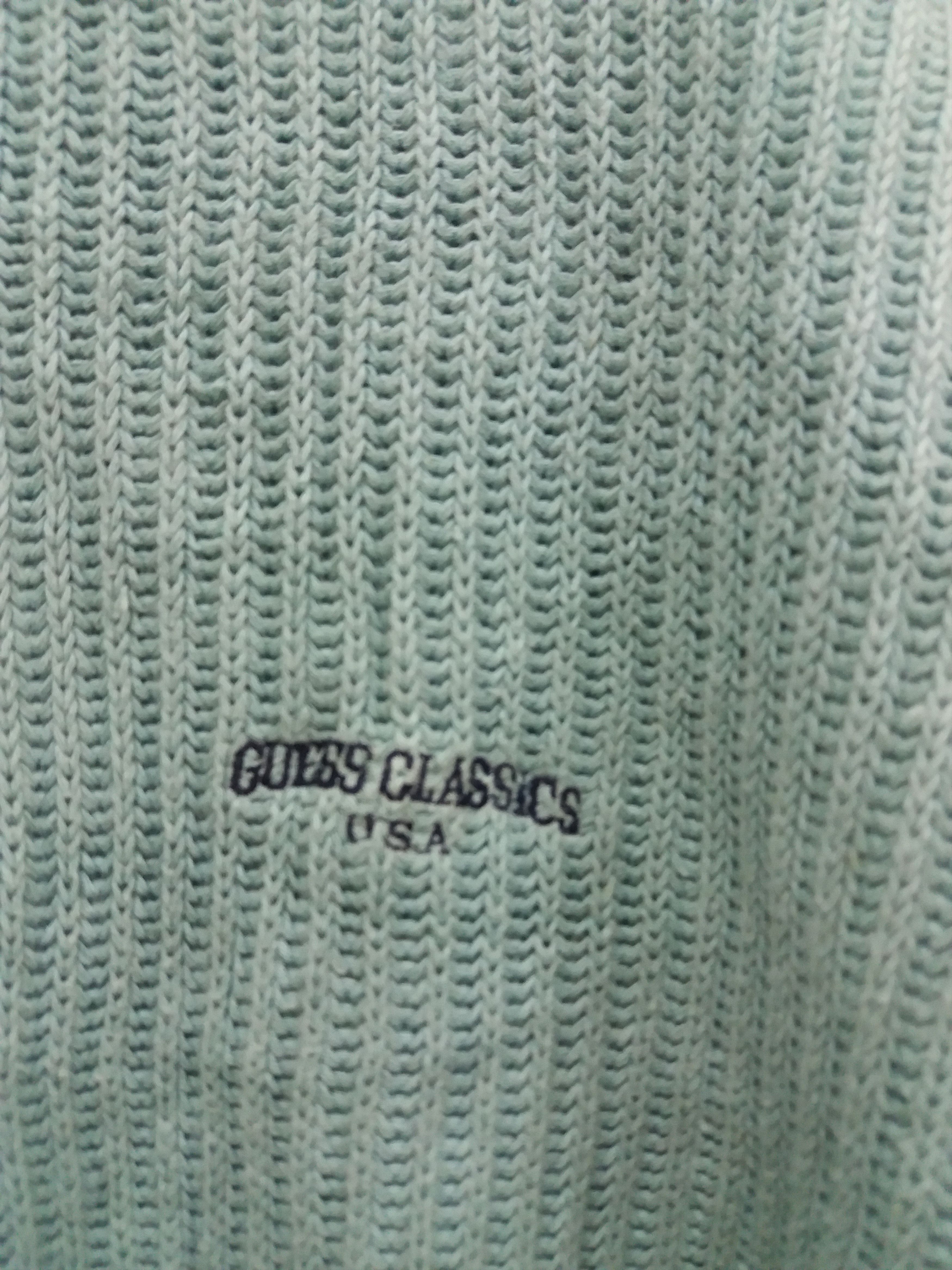Guess vintage Guess Classics sweaters/knitwear Asap Rocky style Size US L / EU 52-54 / 3 - 3 Thumbnail
