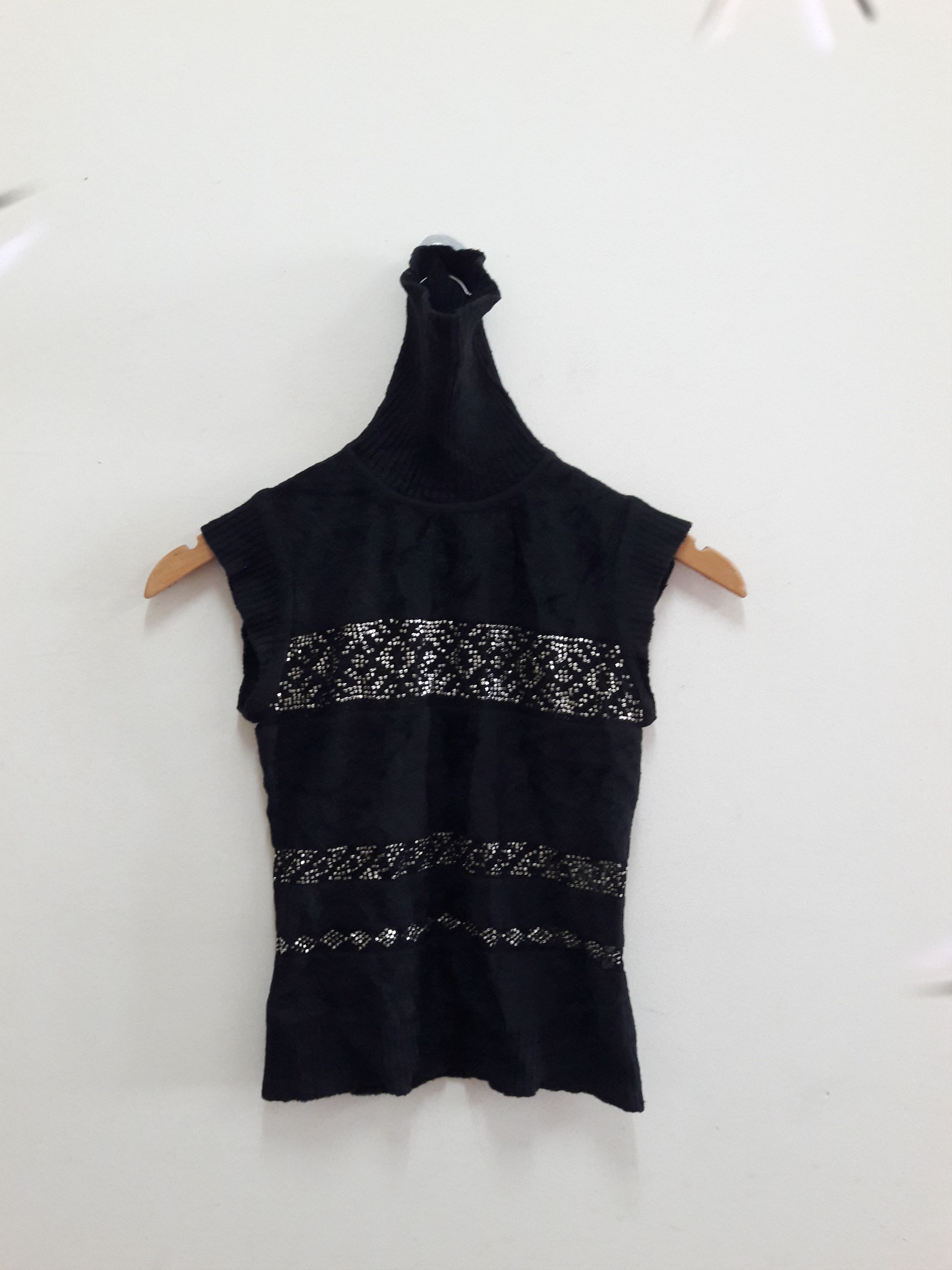 image of Christian Dior Monsieur x Dior Vintage Christian Dior Boutique Paris Turtle Neck in Black, Women's 