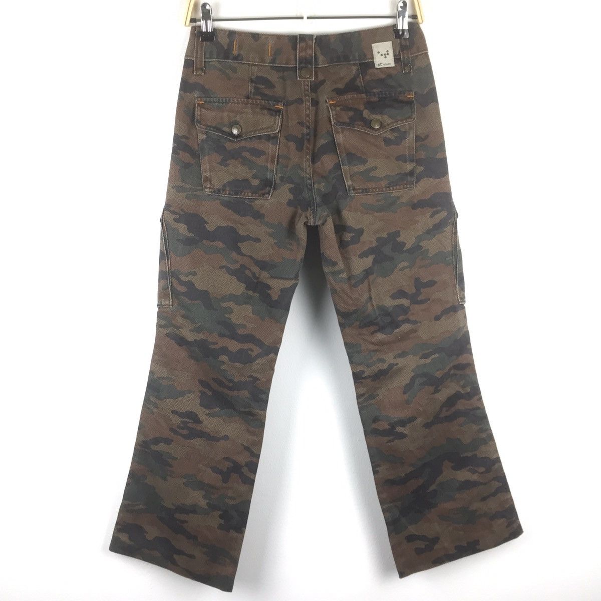 Japanese Brand Vintage ET cargo pants multiple pocket nice design Size US 29 - 5 Thumbnail