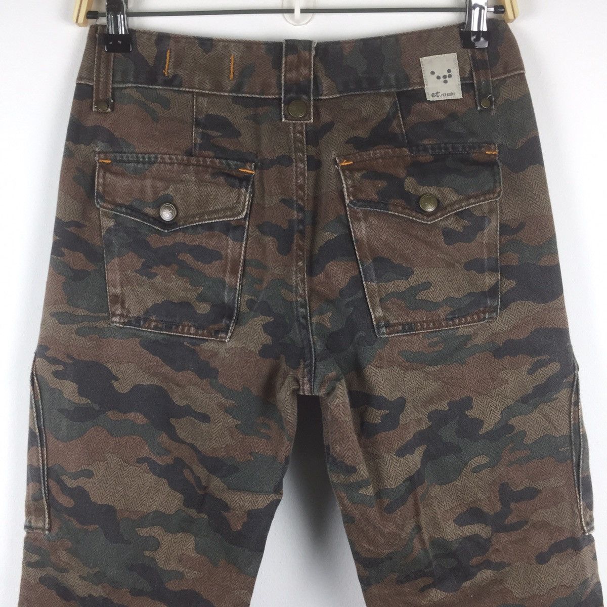 Japanese Brand Vintage ET cargo pants multiple pocket nice design Size US 29 - 6 Thumbnail