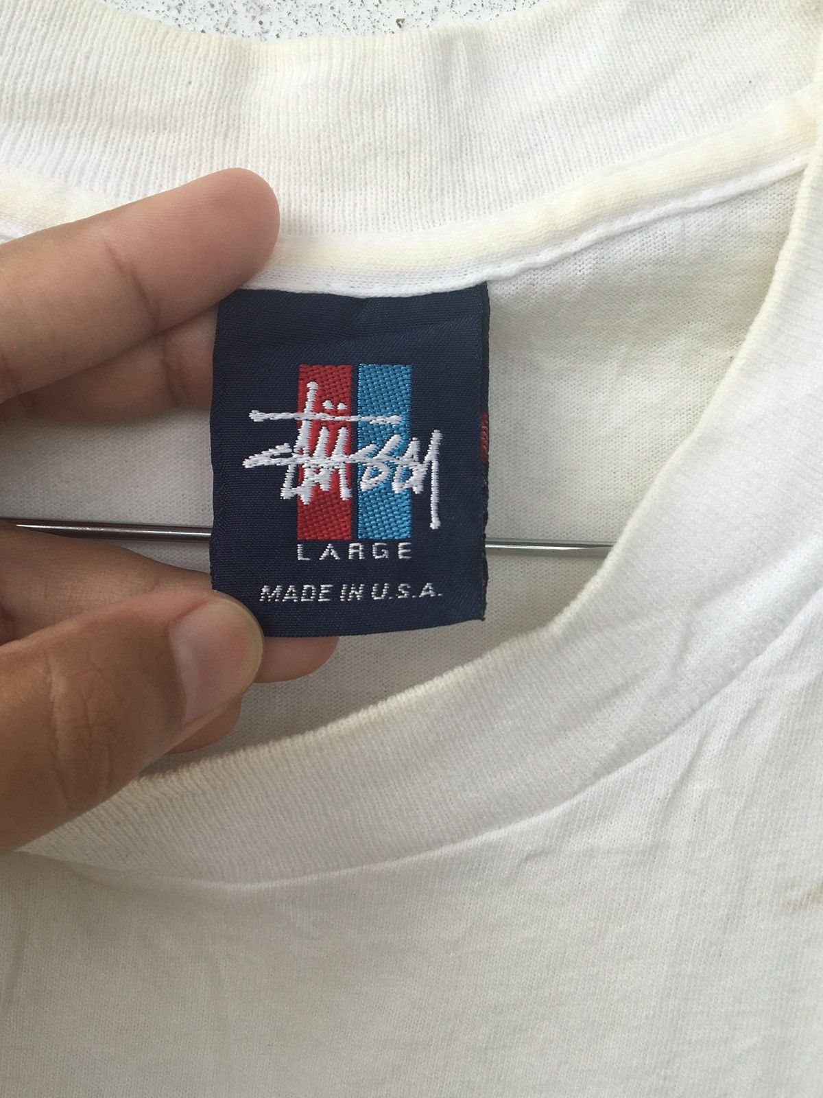 Stussy Vintage 90’s Stussy Statue of Liberty National Tee Size US L / EU 52-54 / 3 - 5 Thumbnail