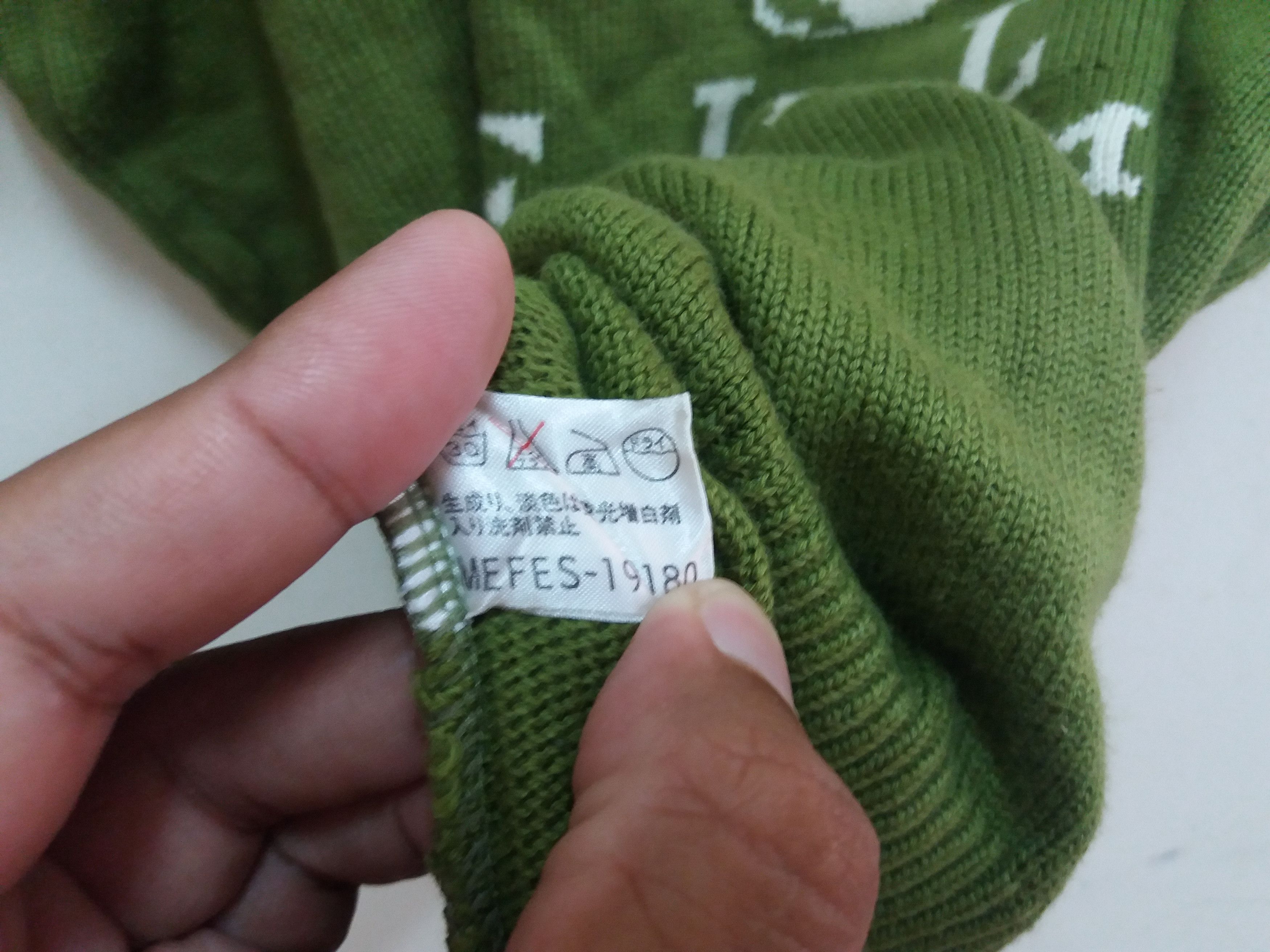 Vintage Elle Homme Paris big logo sweaters/knitwear size M Size US M / EU 48-50 / 2 - 4 Thumbnail