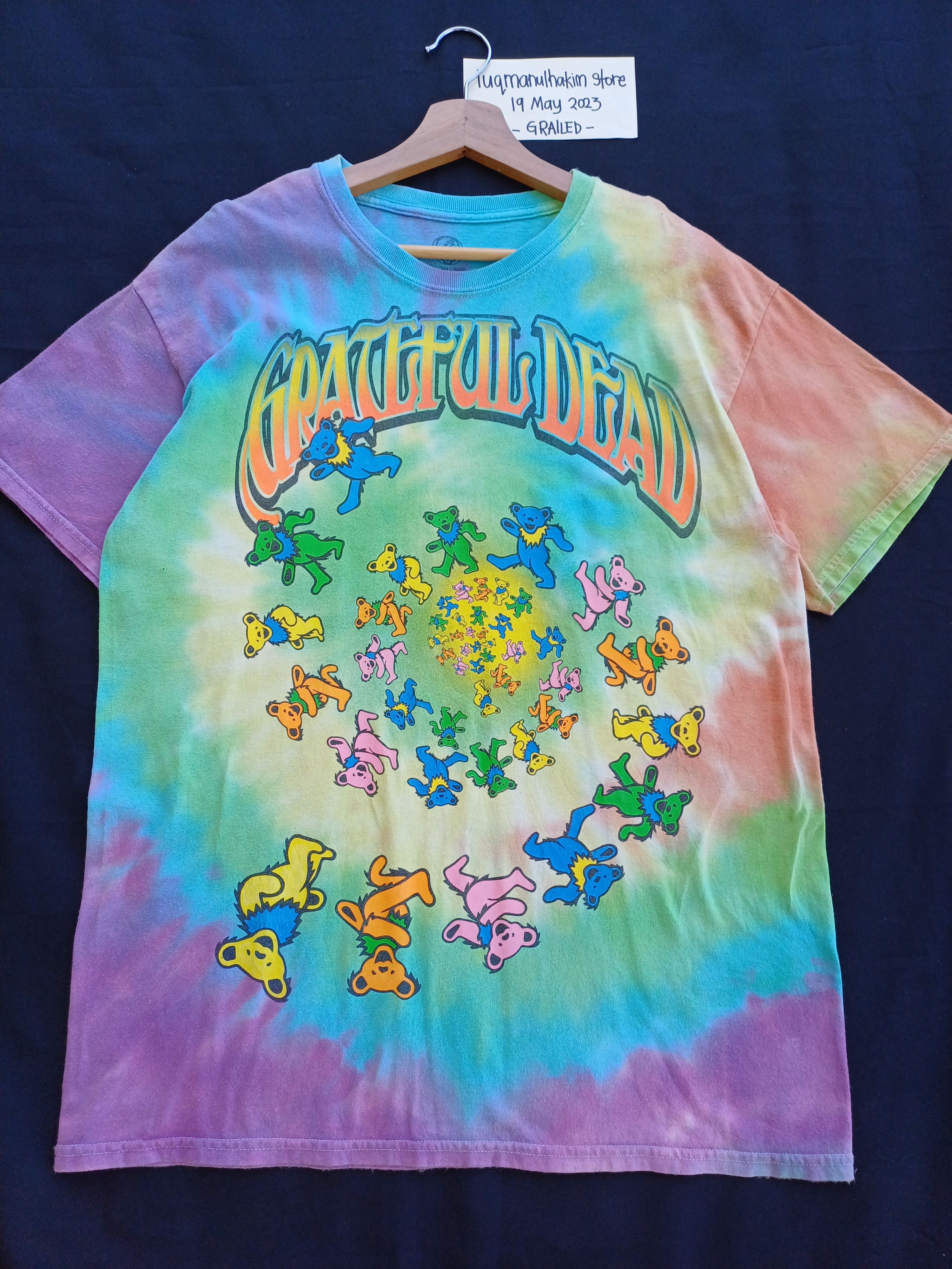 Grateful Dead Vintage Grateful Dead Tie Dye Tshirt Size US L / EU 52-54 / 3 - 4 Thumbnail
