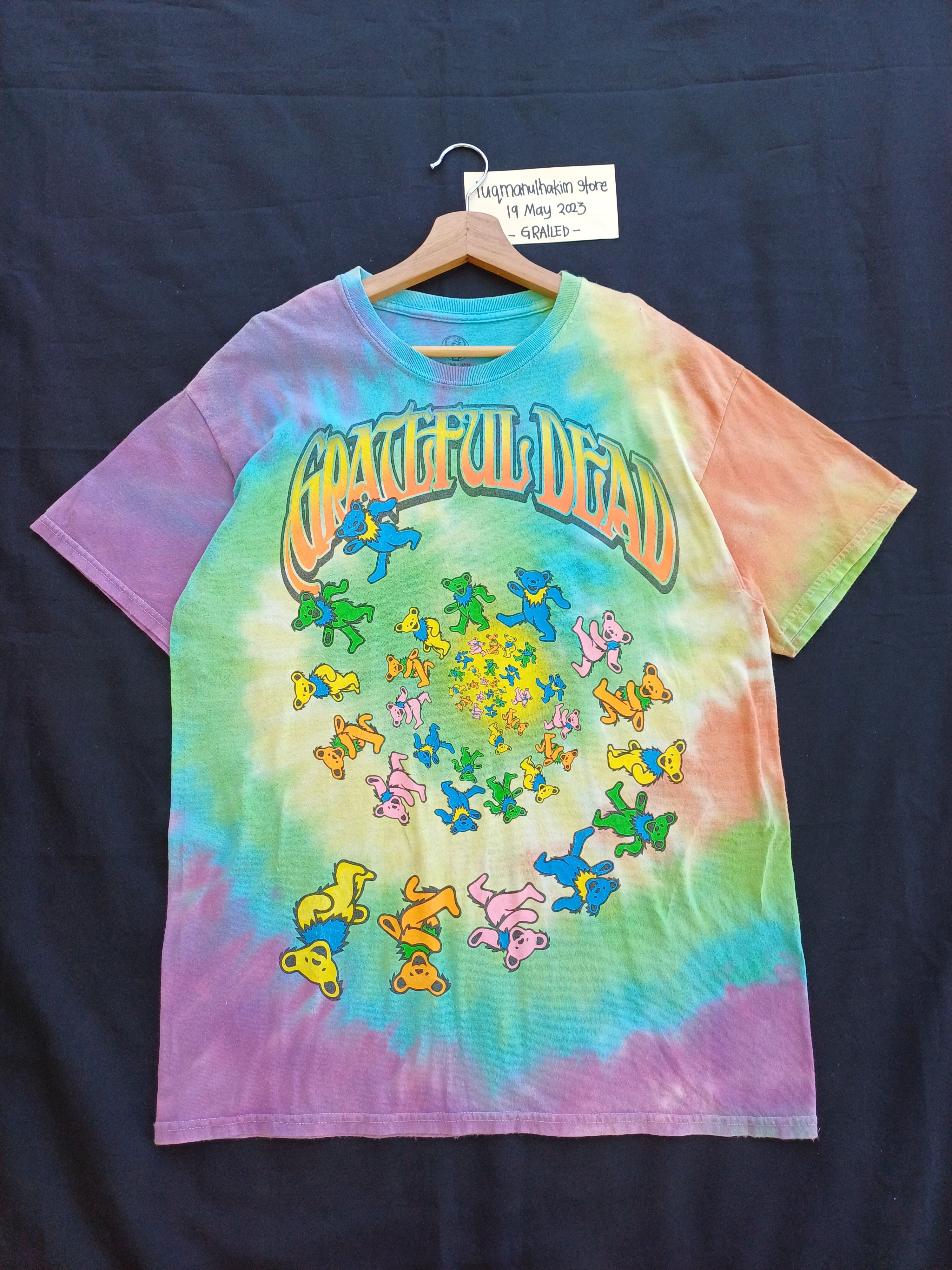 Grateful Dead Vintage Grateful Dead Tie Dye Tshirt Size US L / EU 52-54 / 3 - 1 Thumbnail
