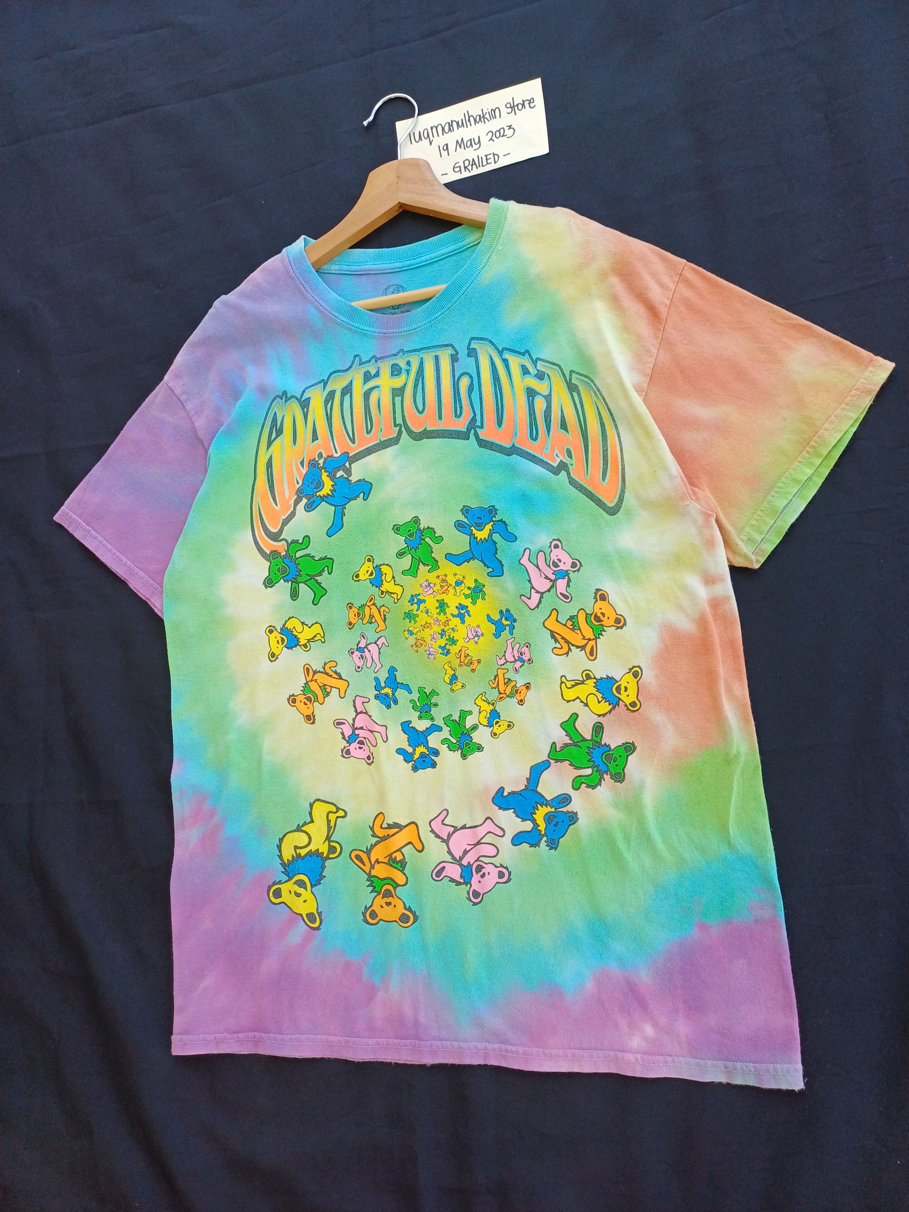 Grateful Dead Vintage Grateful Dead Tie Dye Tshirt Size US L / EU 52-54 / 3 - 3 Thumbnail
