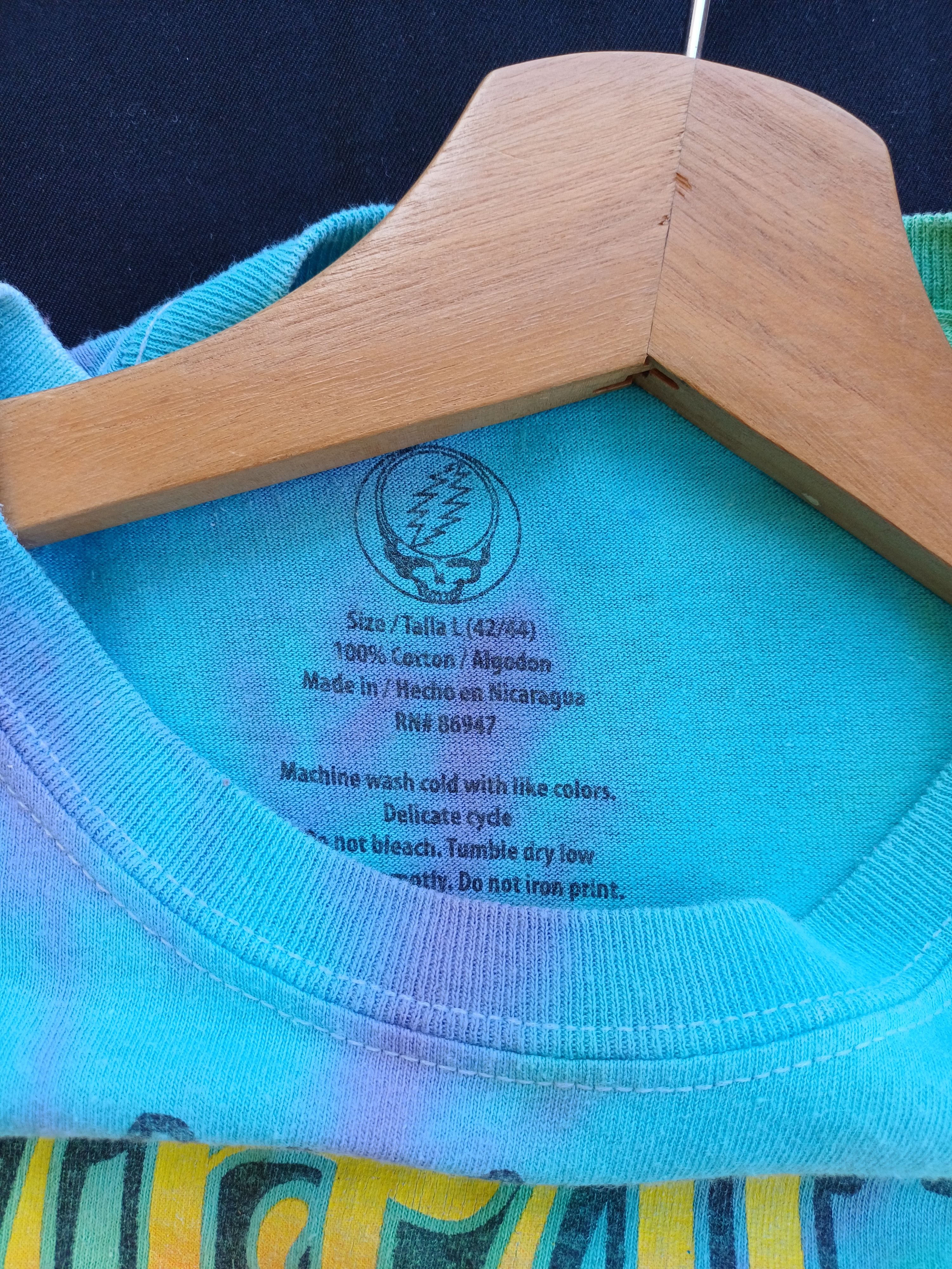 Grateful Dead Vintage Grateful Dead Tie Dye Tshirt Size US L / EU 52-54 / 3 - 7 Thumbnail