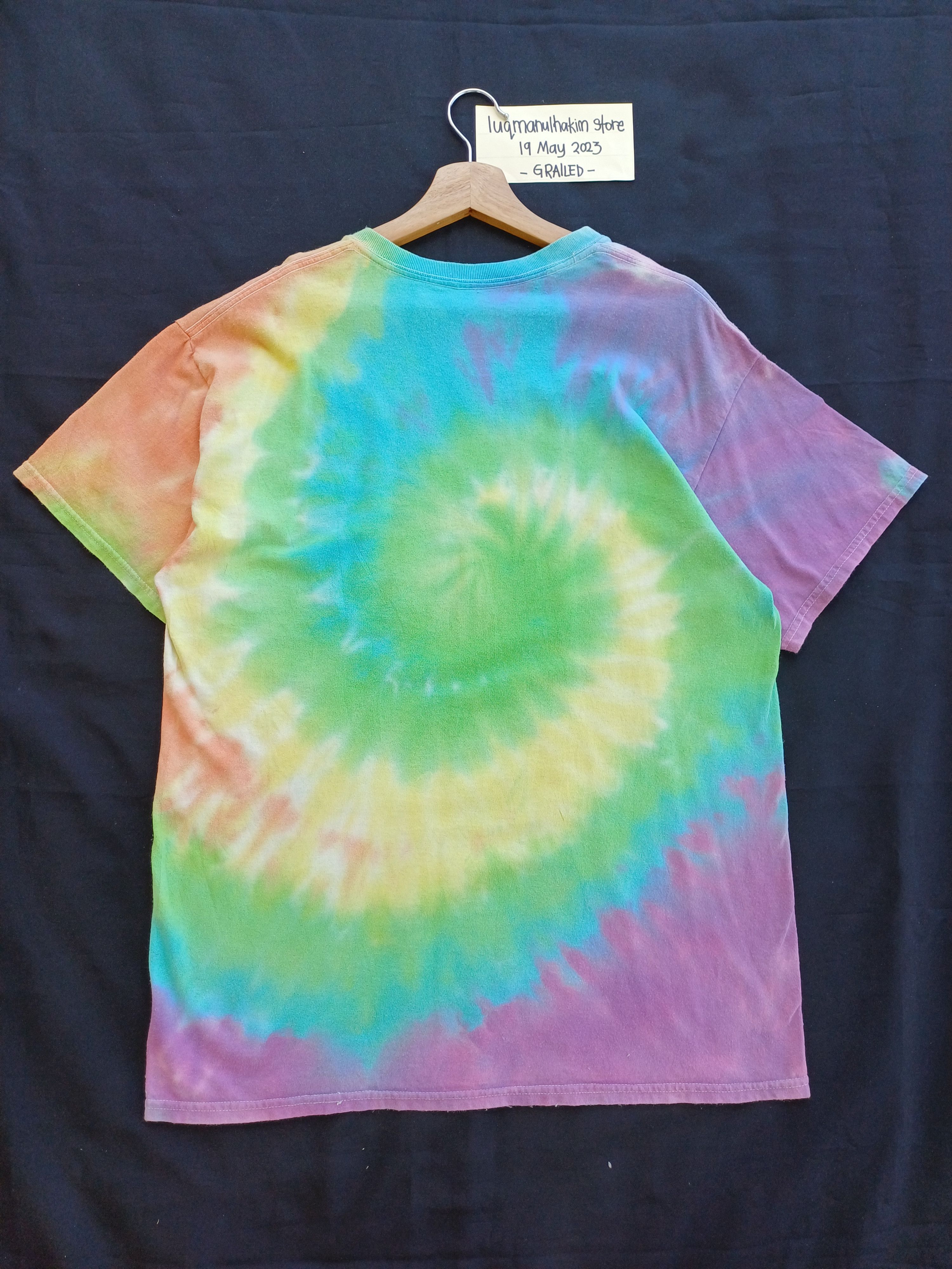 Grateful Dead Vintage Grateful Dead Tie Dye Tshirt Size US L / EU 52-54 / 3 - 9 Thumbnail