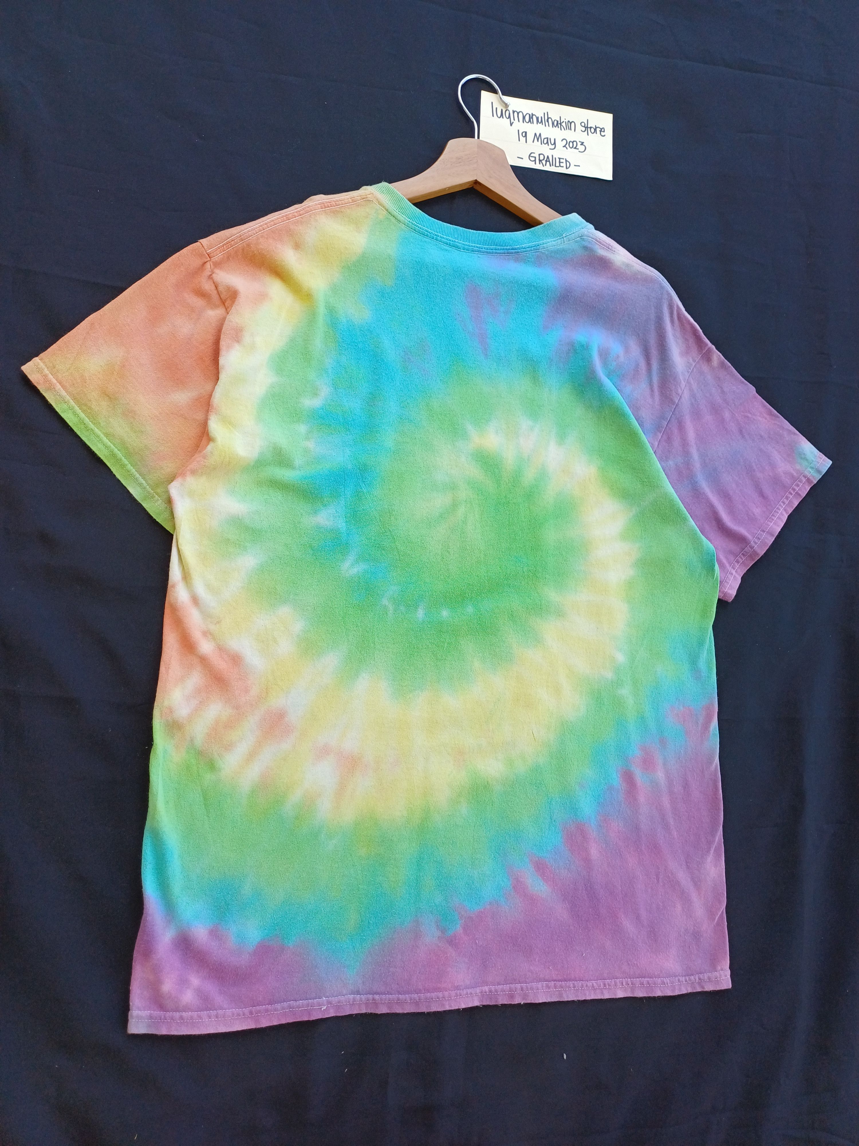 Grateful Dead Vintage Grateful Dead Tie Dye Tshirt Size US L / EU 52-54 / 3 - 10 Thumbnail