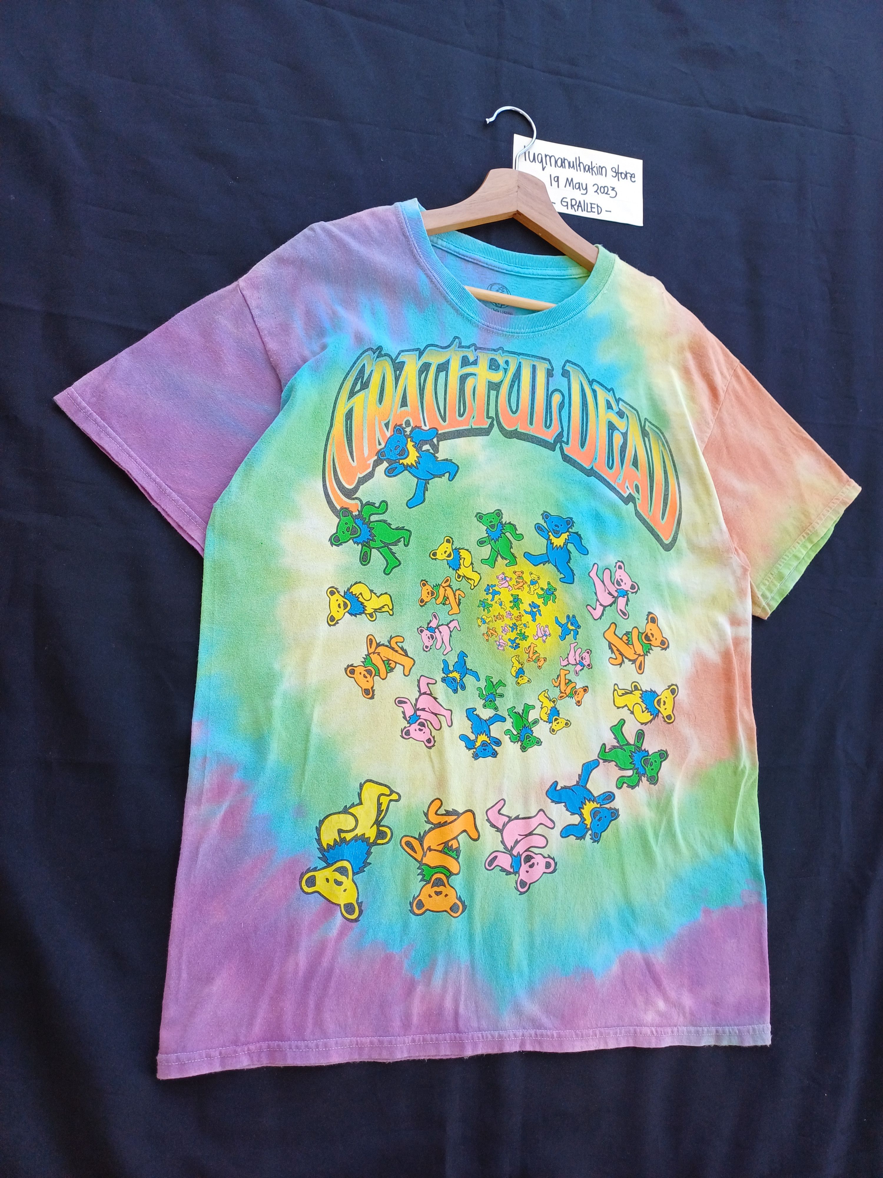 Grateful Dead Vintage Grateful Dead Tie Dye Tshirt Size US L / EU 52-54 / 3 - 2 Thumbnail