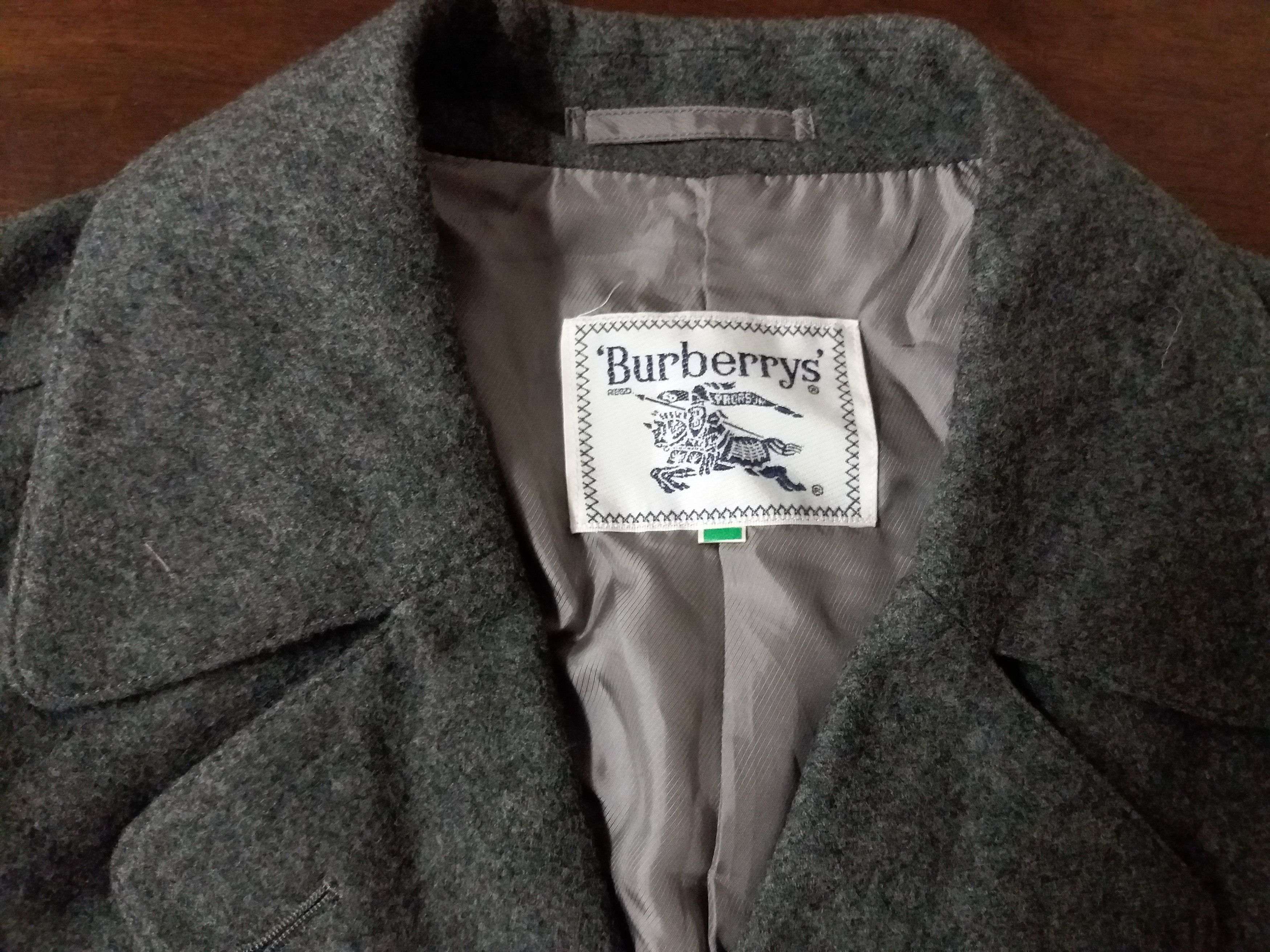 Burberry Burberrys wool jacket/coats Size US M / EU 48-50 / 2 - 4 Thumbnail