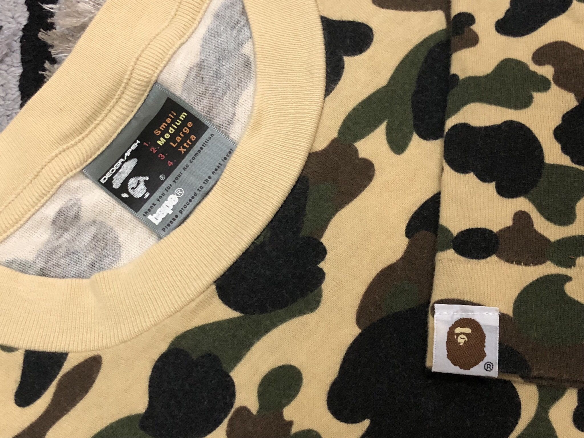 Bape 1st Camo Tee Size US M / EU 48-50 / 2 - 2 Thumbnail