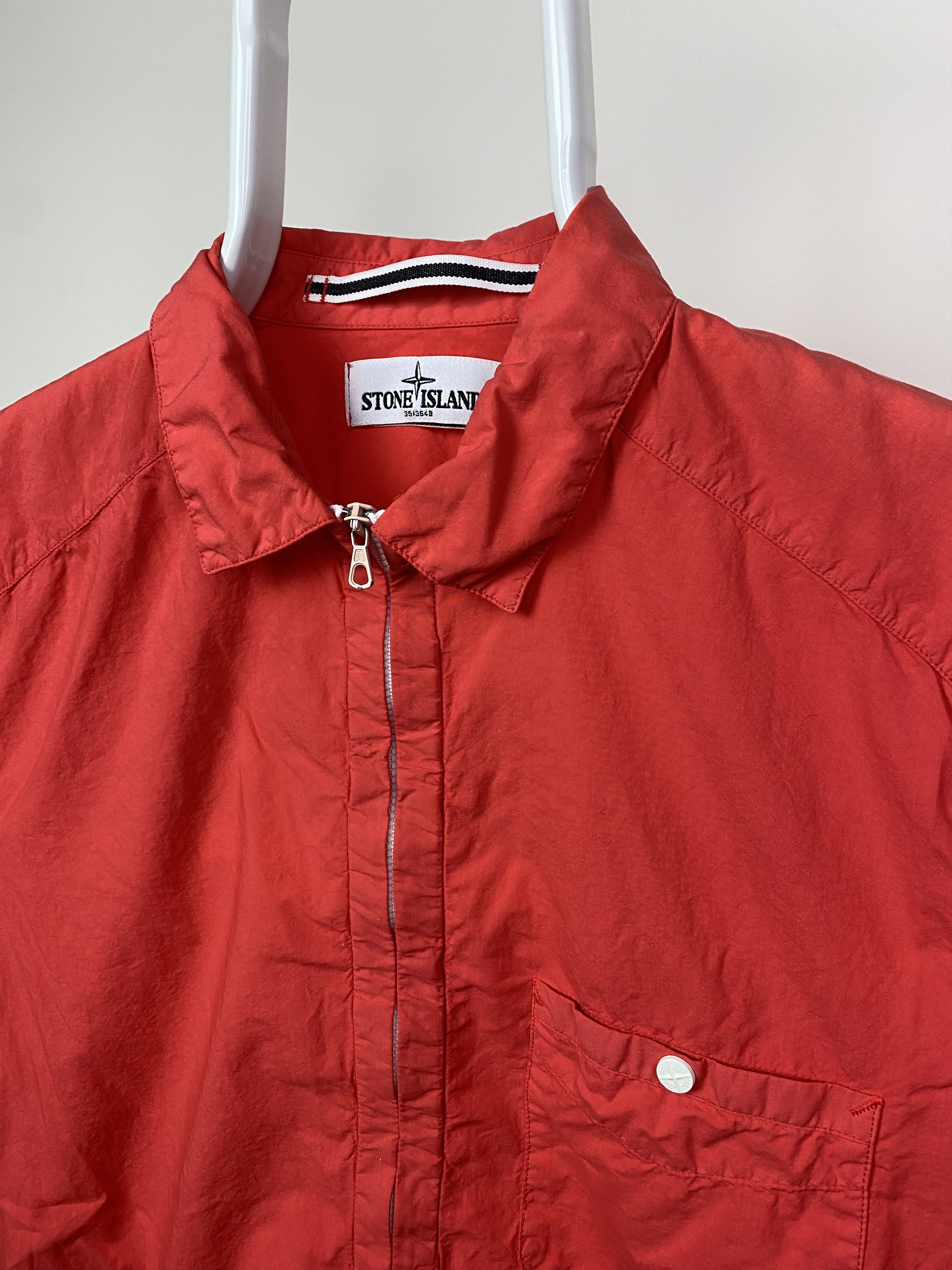 Stone Island Stone Island Zip Shirt Short Sleeve Size US L / EU 52-54 / 3 - 15 Thumbnail