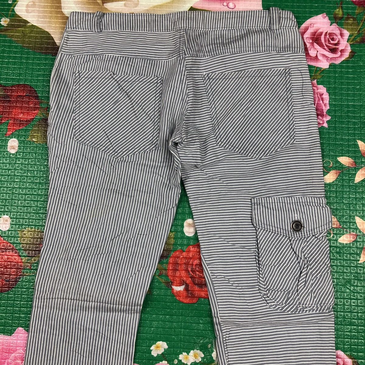 Japanese Brand × Vintage Vintage hickory stripe tactical pocket nice design Size US 30 / EU 46 - 5 Thumbnail