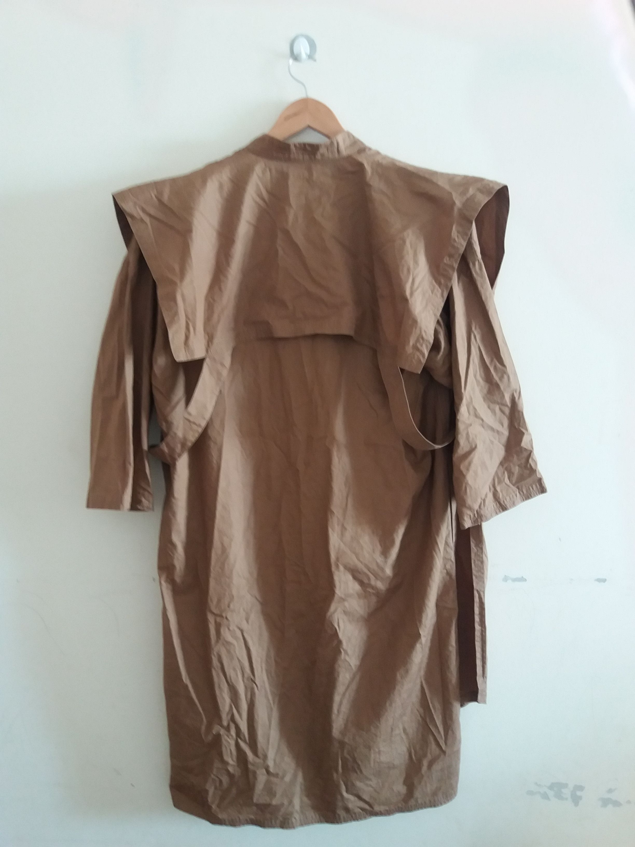 Hiroko Koshino Homme Lagendary Designer Hiroko Koshino pret a porter long jacket Size US XXL / EU 58 / 5 - 8 Thumbnail