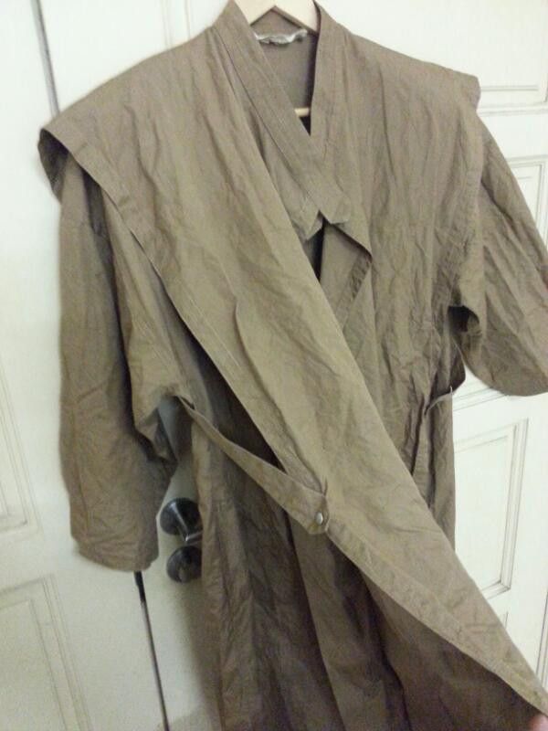 Hiroko Koshino Homme Lagendary Designer Hiroko Koshino pret a porter long jacket Size US XXL / EU 58 / 5 - 5 Thumbnail