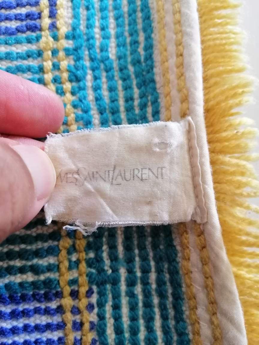 Yves Saint Laurent Vintage Yves Saint Laurent floor mat/YSL Size ONE SIZE - 6 Thumbnail