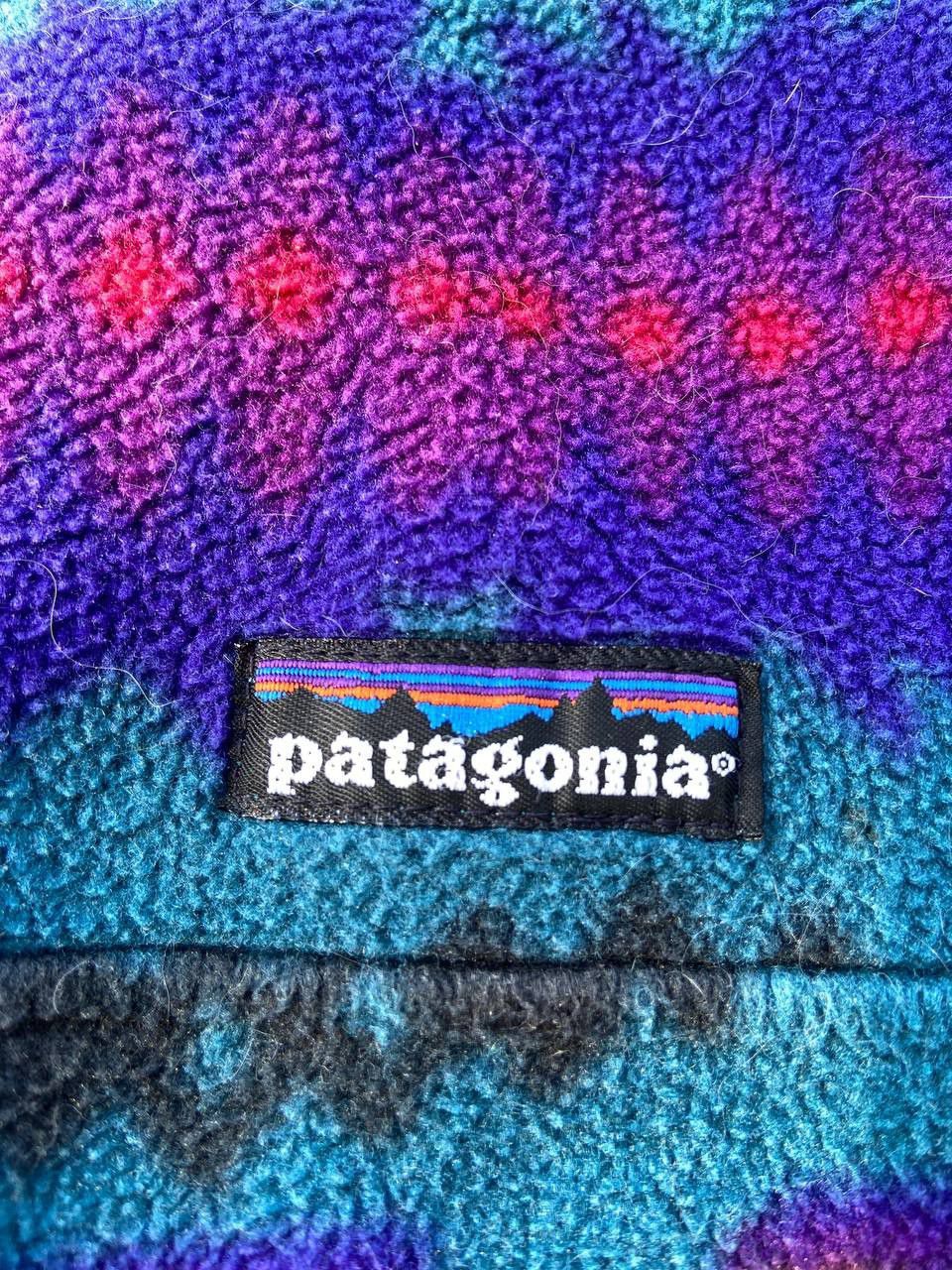 Patagonia Streetwear Vintage 90s Patagonia Synchilla Aztec Fleece Vintage Rare Multicolor Grailed