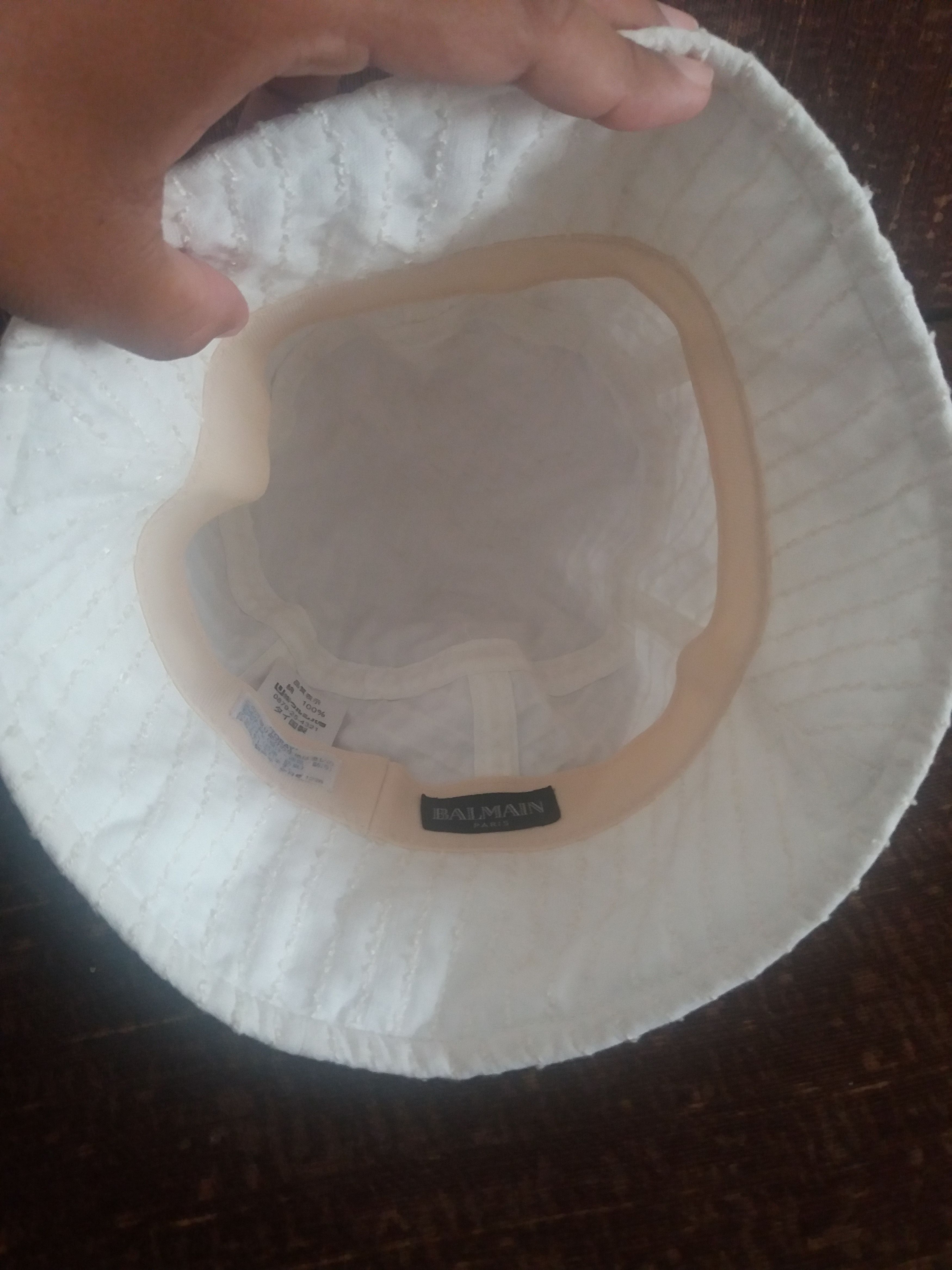 Balmain Balmain Paris Hat cream colour Size ONE SIZE - 5 Thumbnail