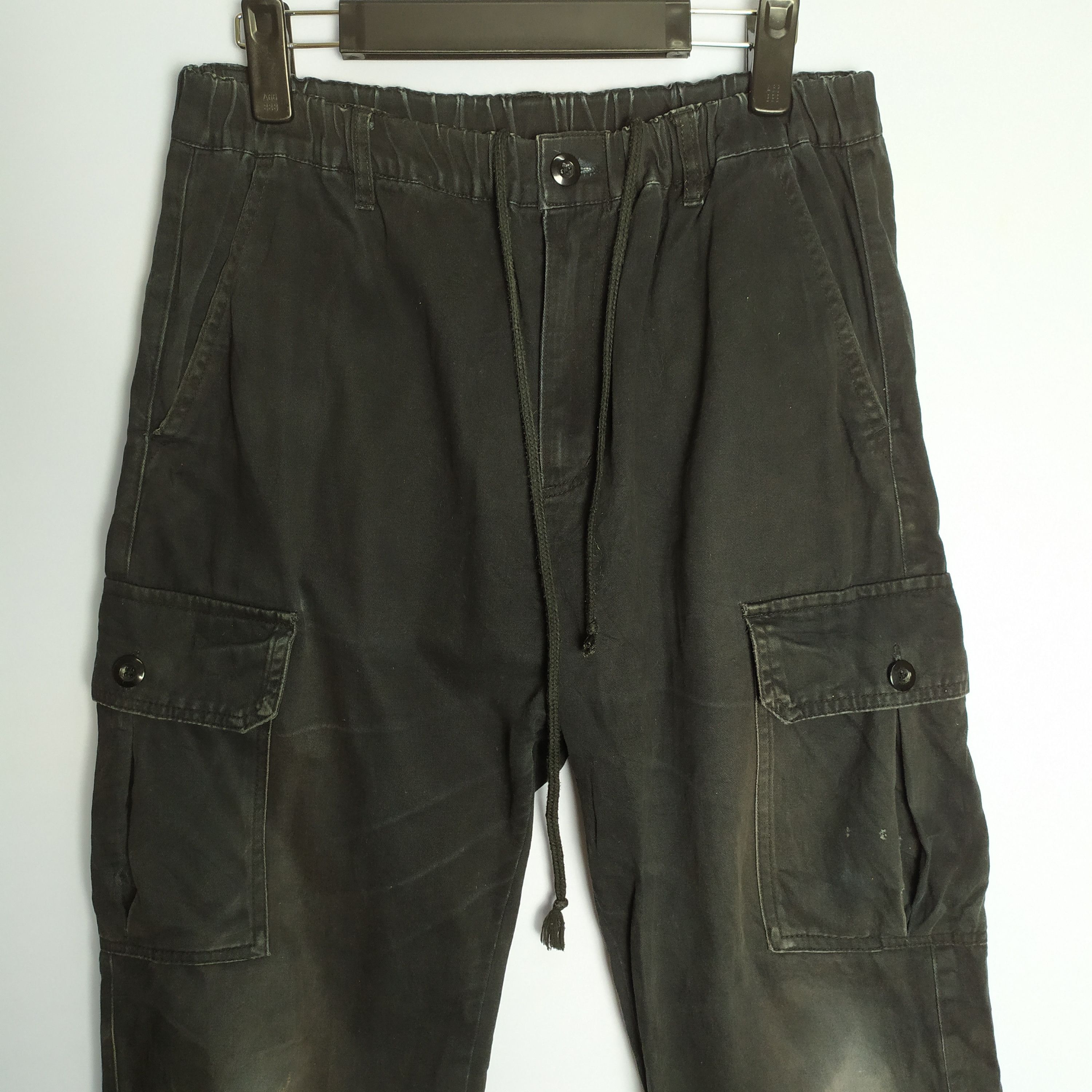 Japanese Brand JAPANESE BRAND FADED RIPPEP CARGO PANTS Size US 31 - 2 Thumbnail