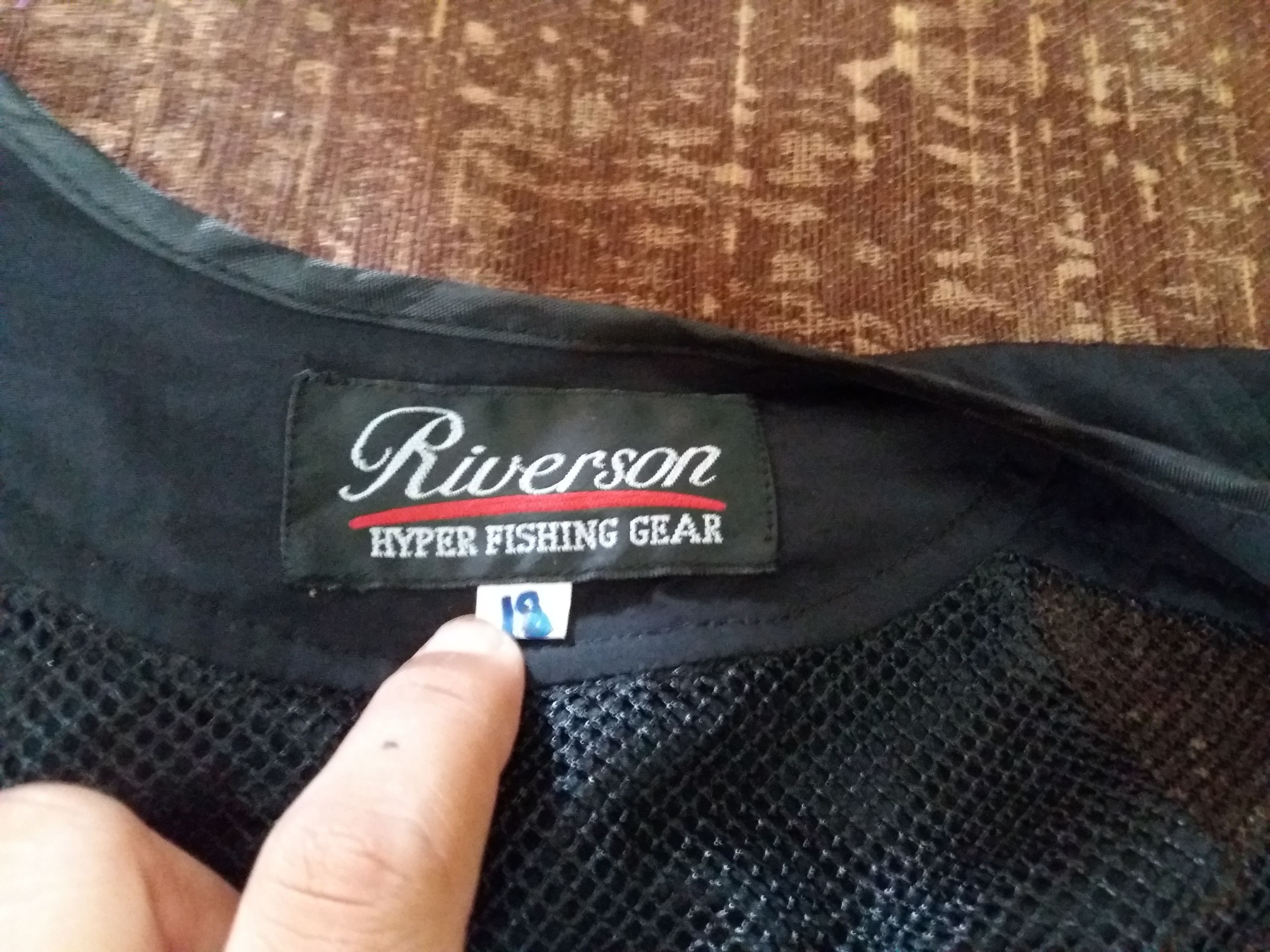 Other Riverson hyper fishing gear vest/tactical/military Size US L / EU 52-54 / 3 - 9 Thumbnail