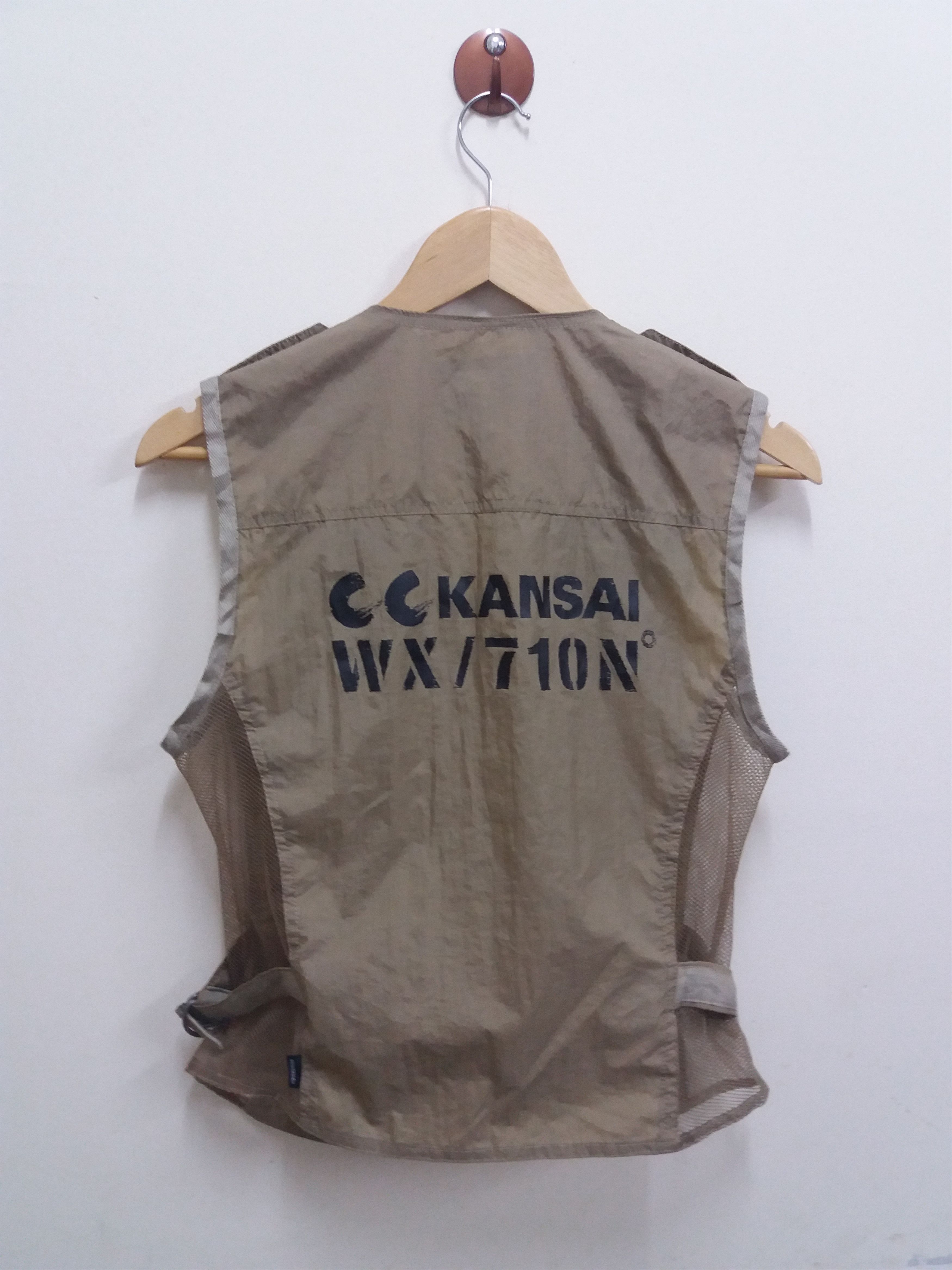 Japanese Brand CC Kansai nylon vest by kansai yamamoto tactical/military Size US S / EU 44-46 / 1 - 2 Thumbnail