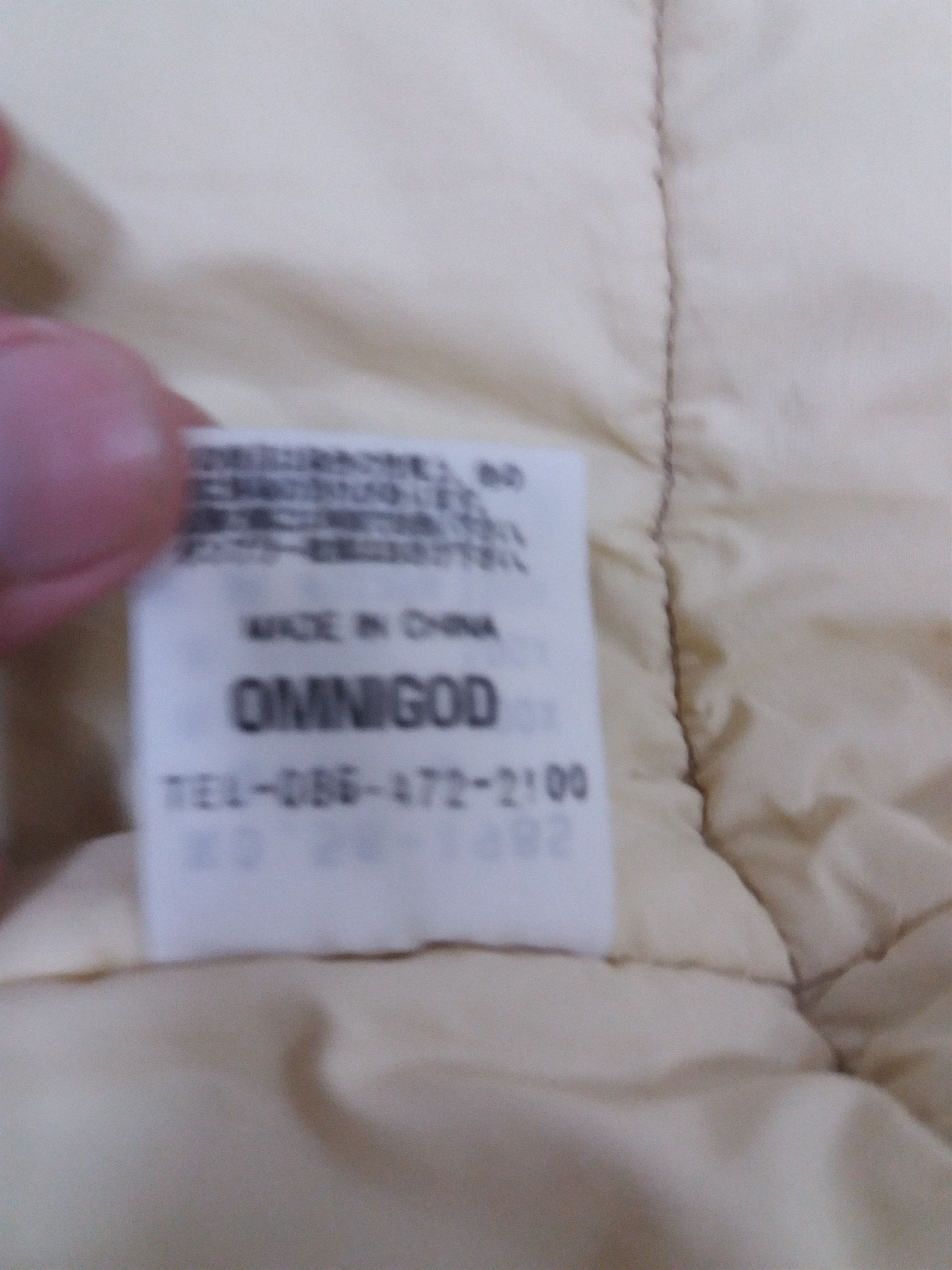 Japanese Brand Omnigod puffer vest zip by universal/size 0 on tag Size US S / EU 44-46 / 1 - 6 Thumbnail
