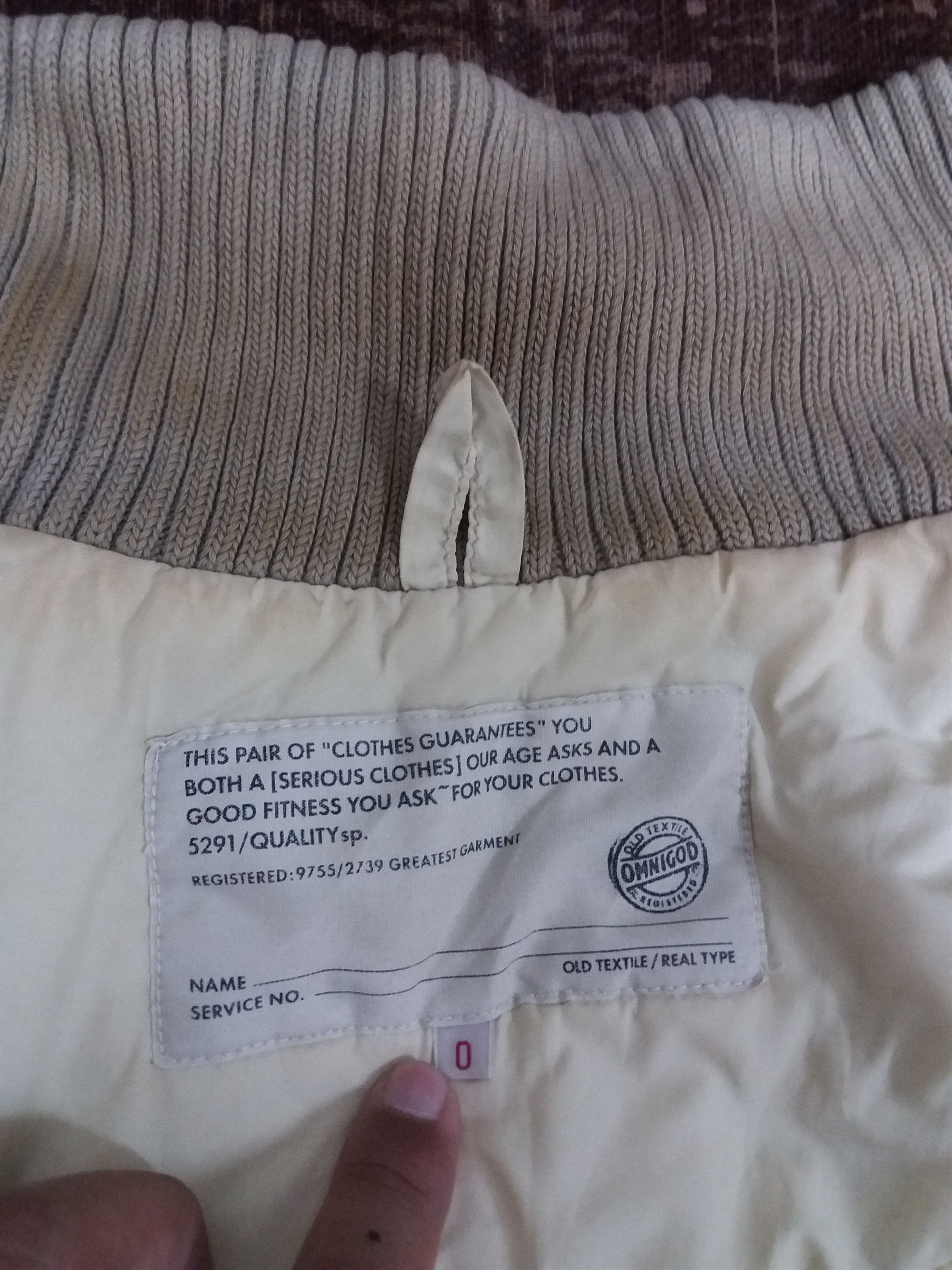 Japanese Brand Omnigod puffer vest zip by universal/size 0 on tag Size US S / EU 44-46 / 1 - 4 Thumbnail