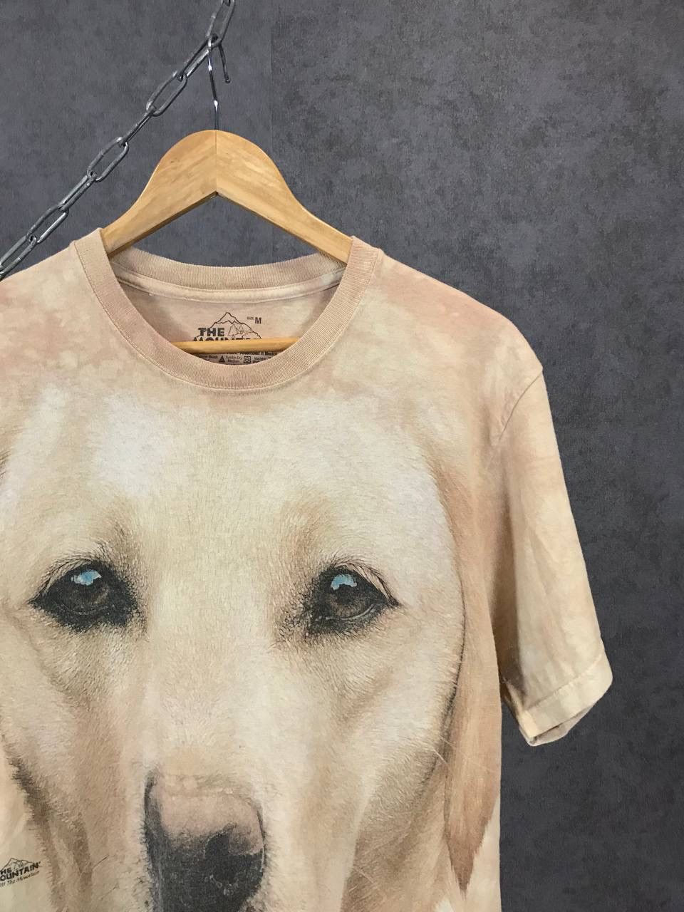 The Mountain Labrador dog animal the mountain made in USA tee Size US M / EU 48-50 / 2 - 2 Thumbnail