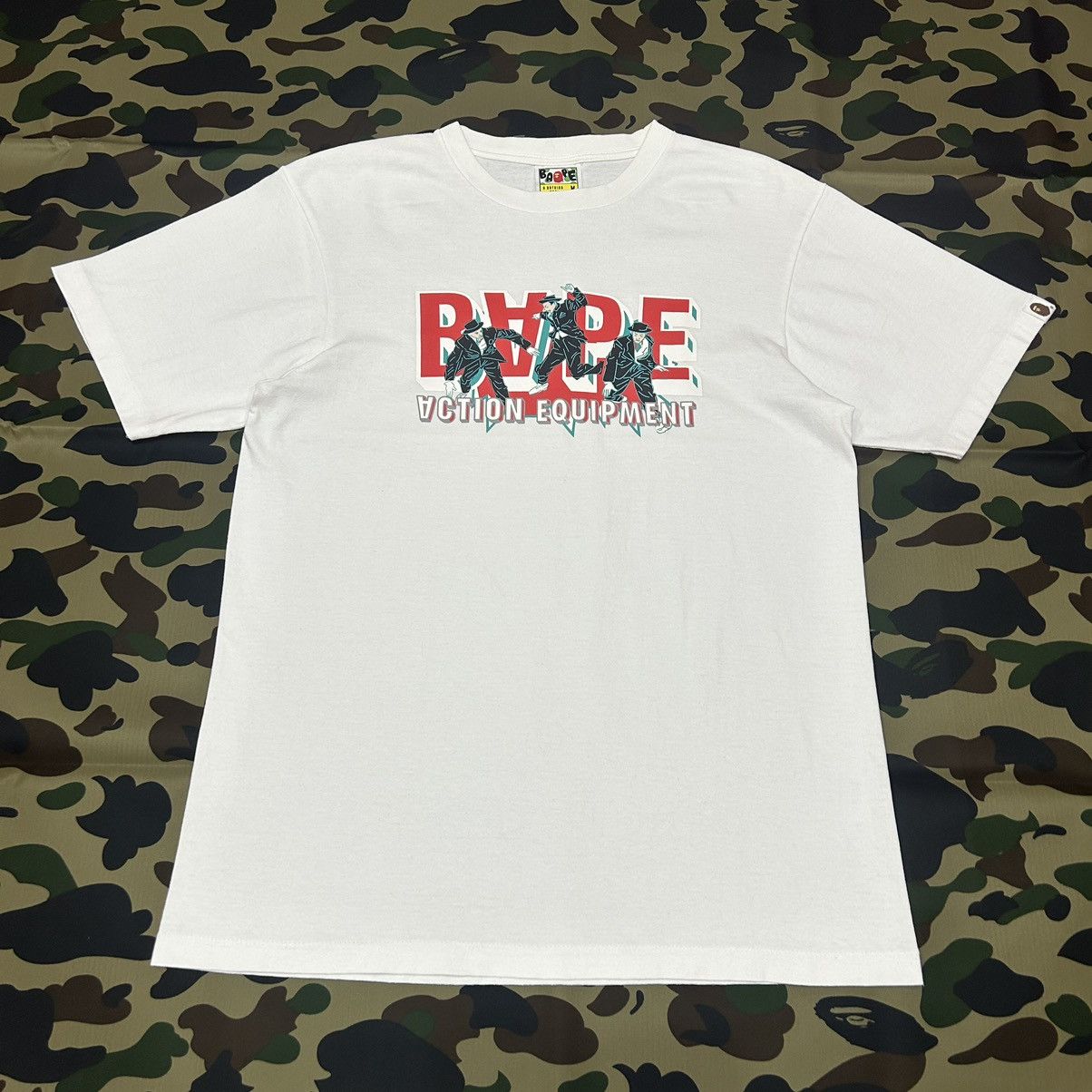 Bape BAPE ACTION EQUIPMENT Tee Size US M / EU 48-50 / 2 - 1 Thumbnail