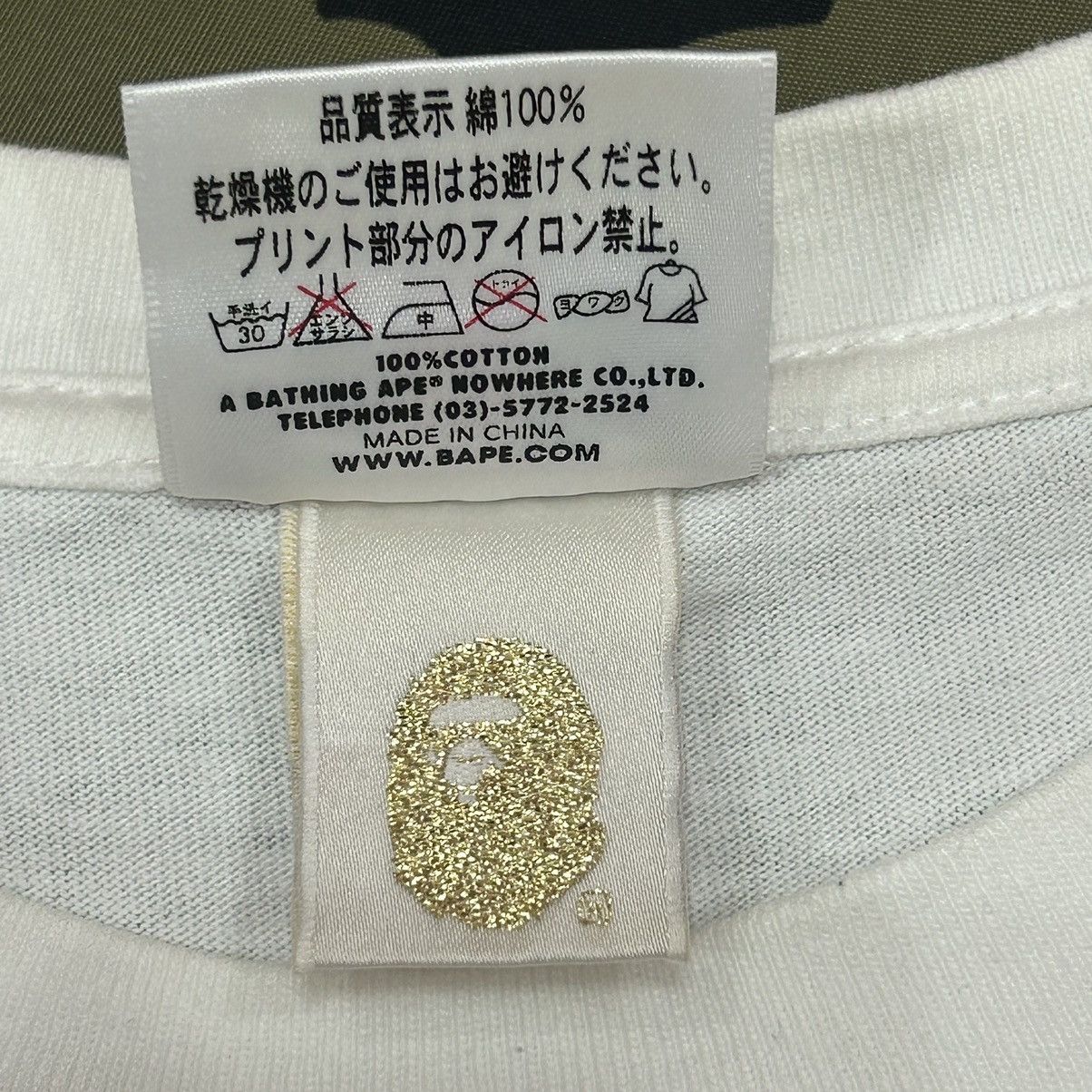 Bape BAPE ACTION EQUIPMENT Tee Size US M / EU 48-50 / 2 - 6 Thumbnail