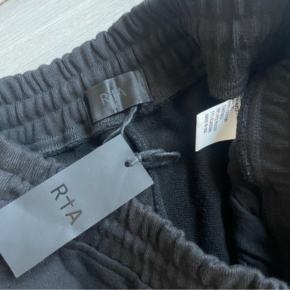 Rta $295 NWT RtA MEN CARLOS MIXED MEDIA JOGGER PANTS SZ XS Size US 28 / EU 44 - 9 Thumbnail