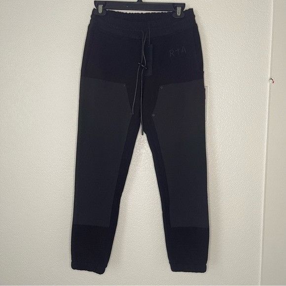 Rta $295 NWT RtA MEN CARLOS MIXED MEDIA JOGGER PANTS SZ XS Size US 28 / EU 44 - 2 Thumbnail
