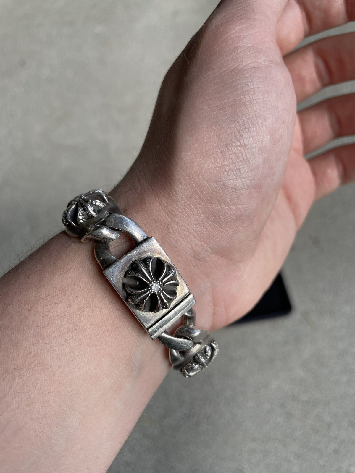 Chrome Hearts Chrome Hearts Diamond Bracelet Size ONE SIZE - 4 Thumbnail