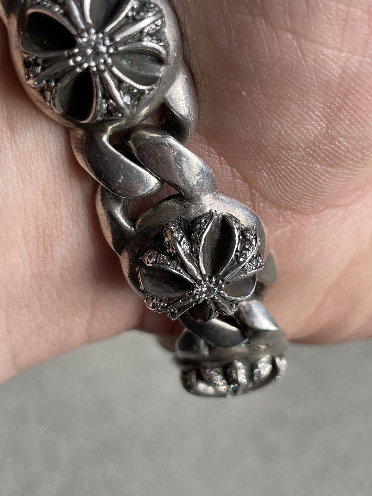Chrome Hearts Chrome Hearts Diamond Bracelet Size ONE SIZE - 5 Thumbnail