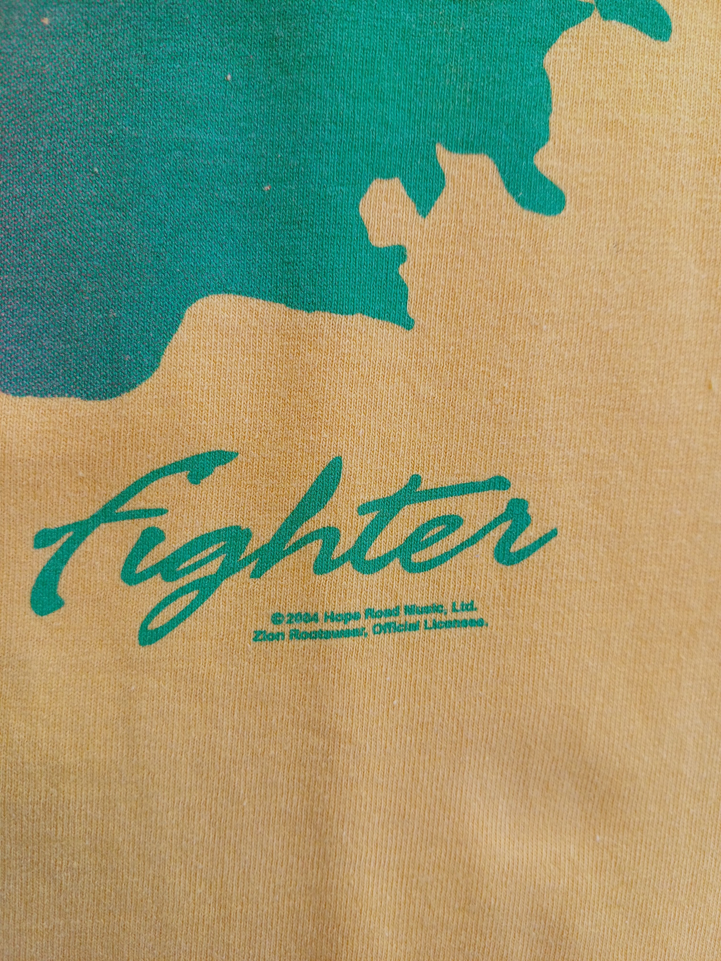 Bob Marley ZION Bob Marley Freedom Fighter Yellow T-Shirt Size US L / EU 52-54 / 3 - 10 Thumbnail