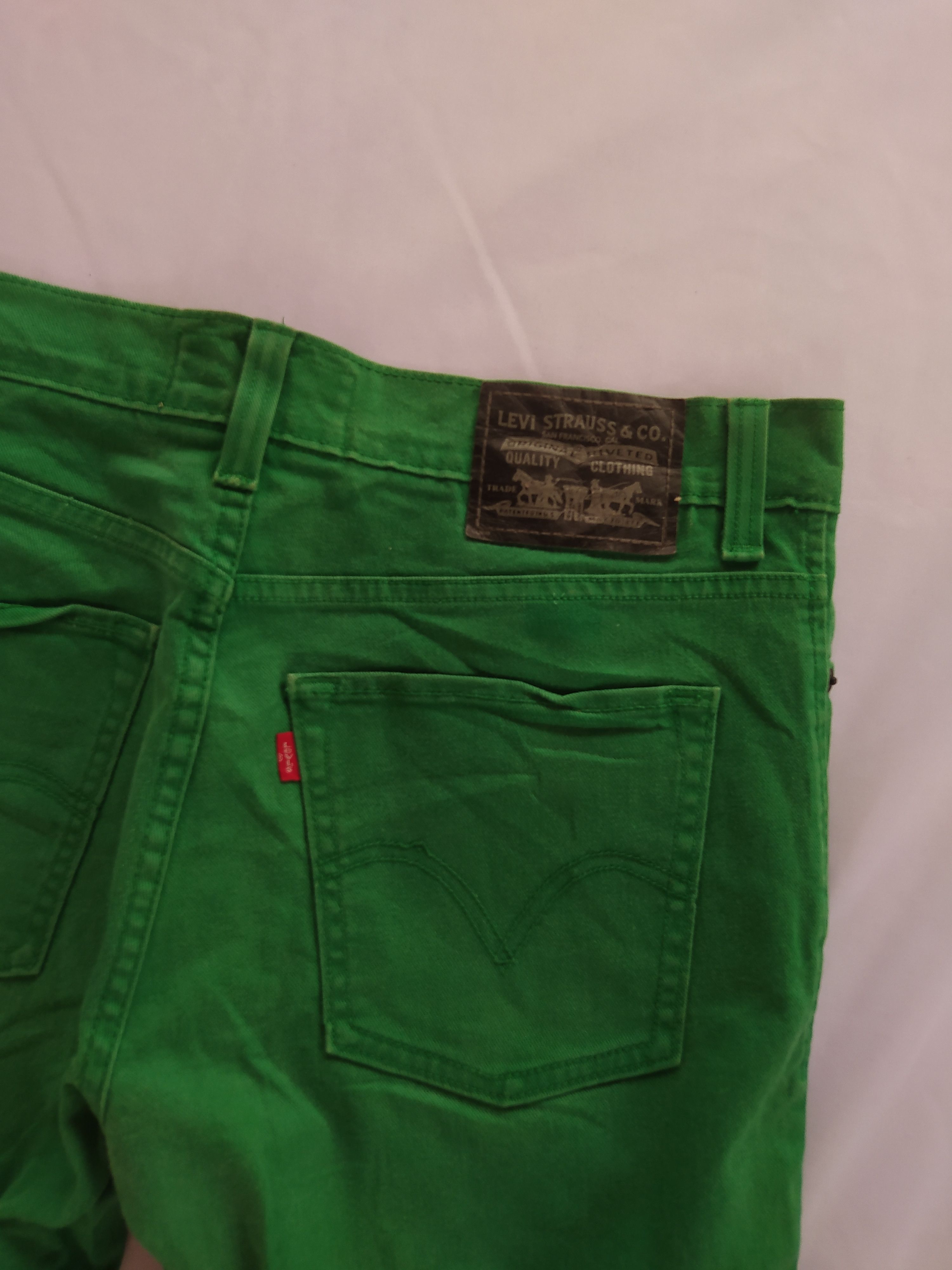 Levi's Levis Super skinny green Size US 34 / EU 50 - 6 Thumbnail
