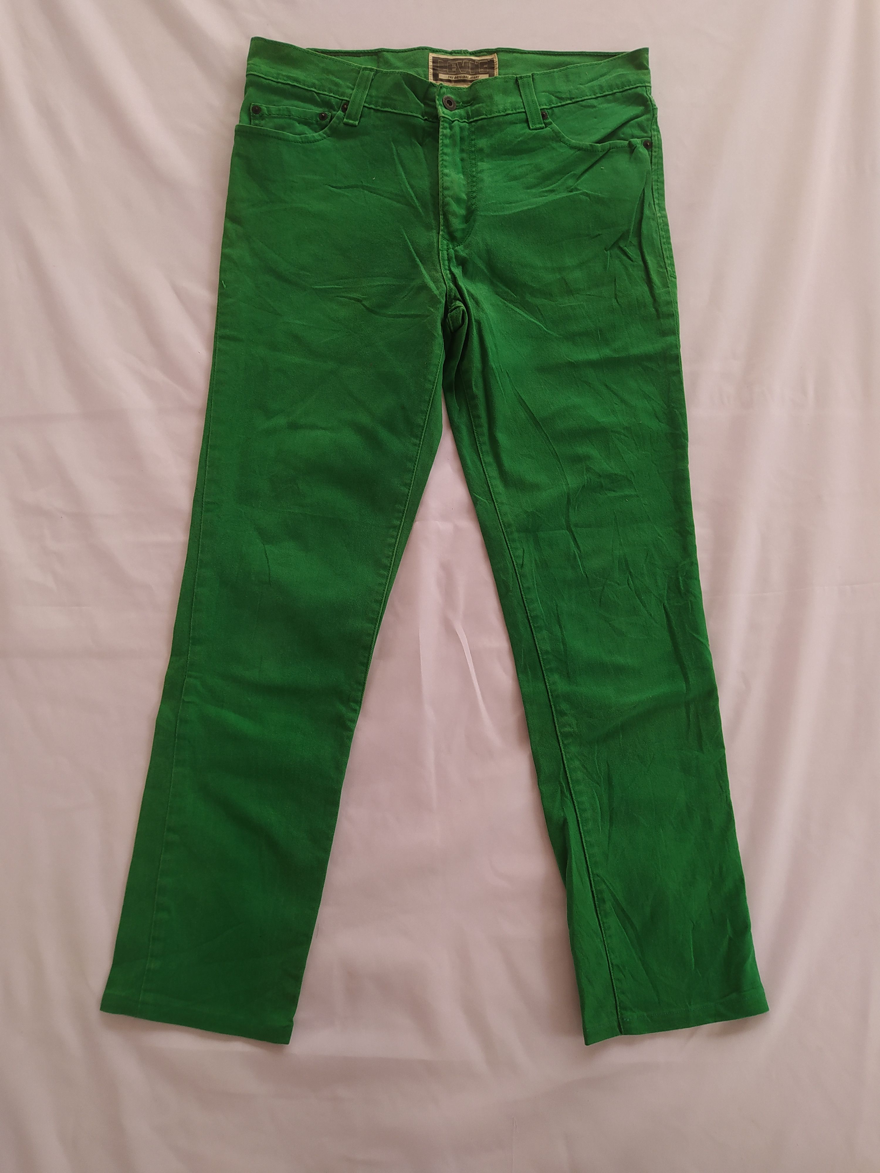 Levi's Levis Super skinny green Size US 34 / EU 50 - 2 Thumbnail