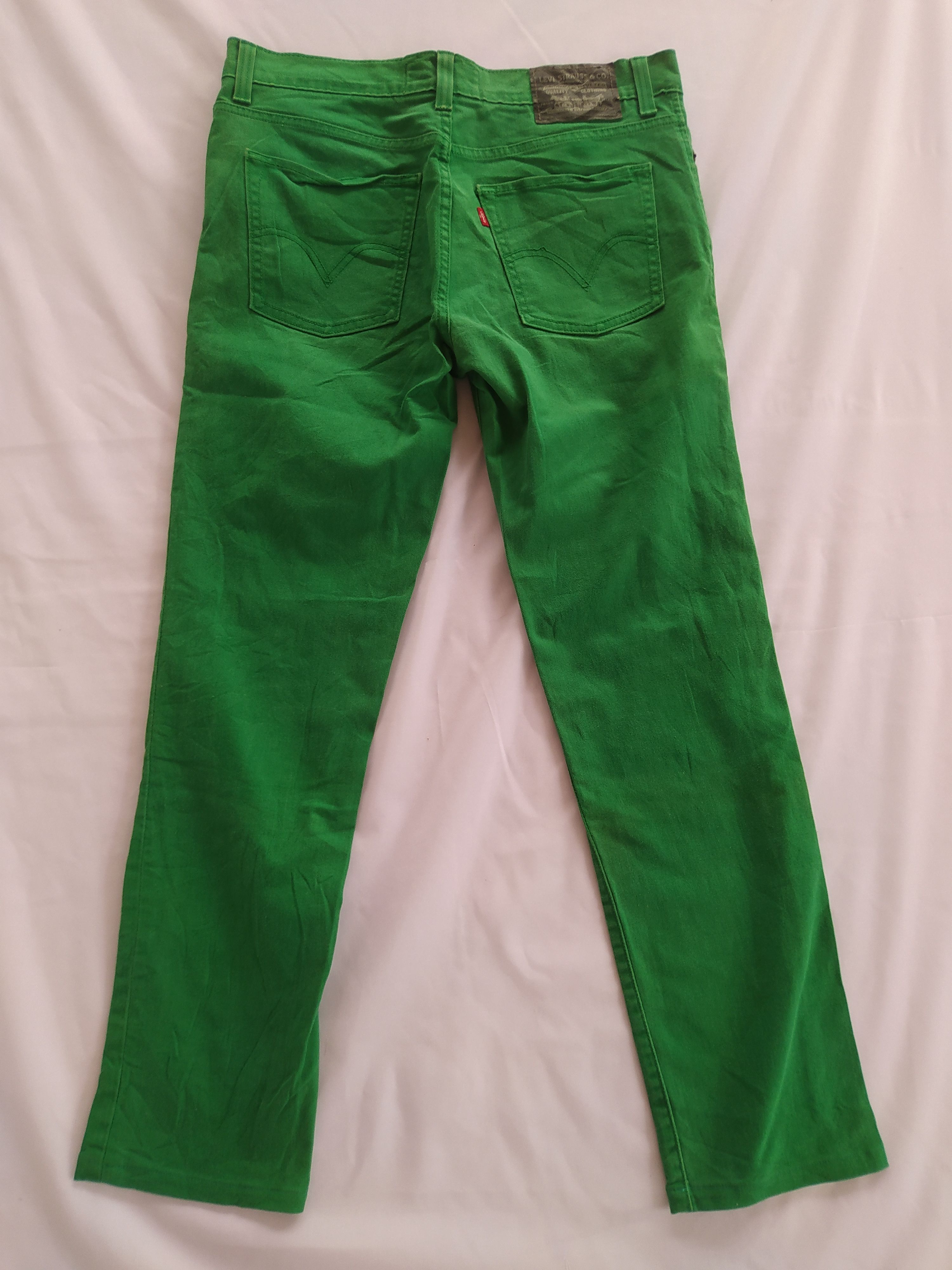 Levi's Levis Super skinny green Size US 34 / EU 50 - 7 Thumbnail