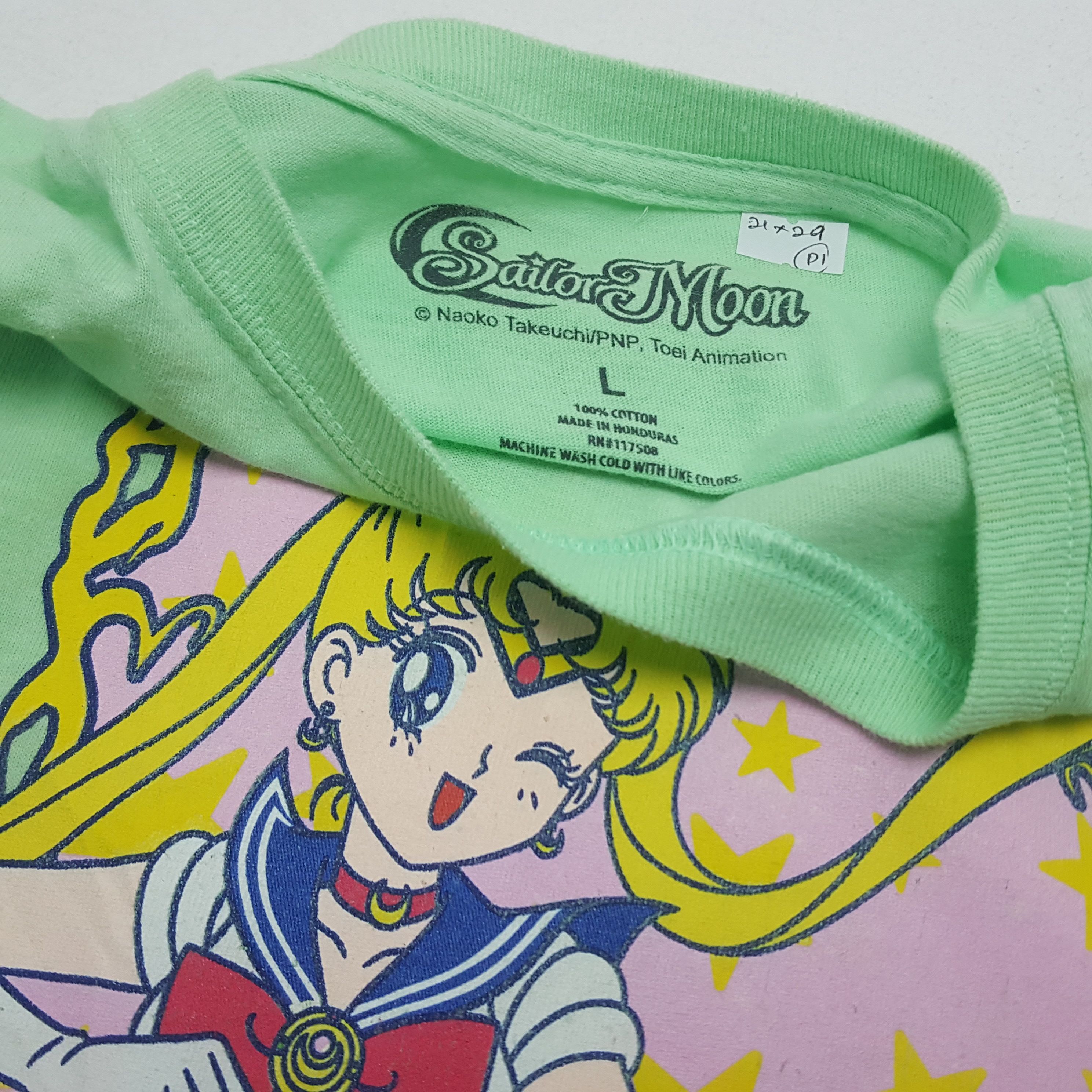 Cartoon Network × Japanese Brand × Vintage Vintage Sailor Moon Japanese Anime Series t-shirt Size US L / EU 52-54 / 3 - 4 Thumbnail