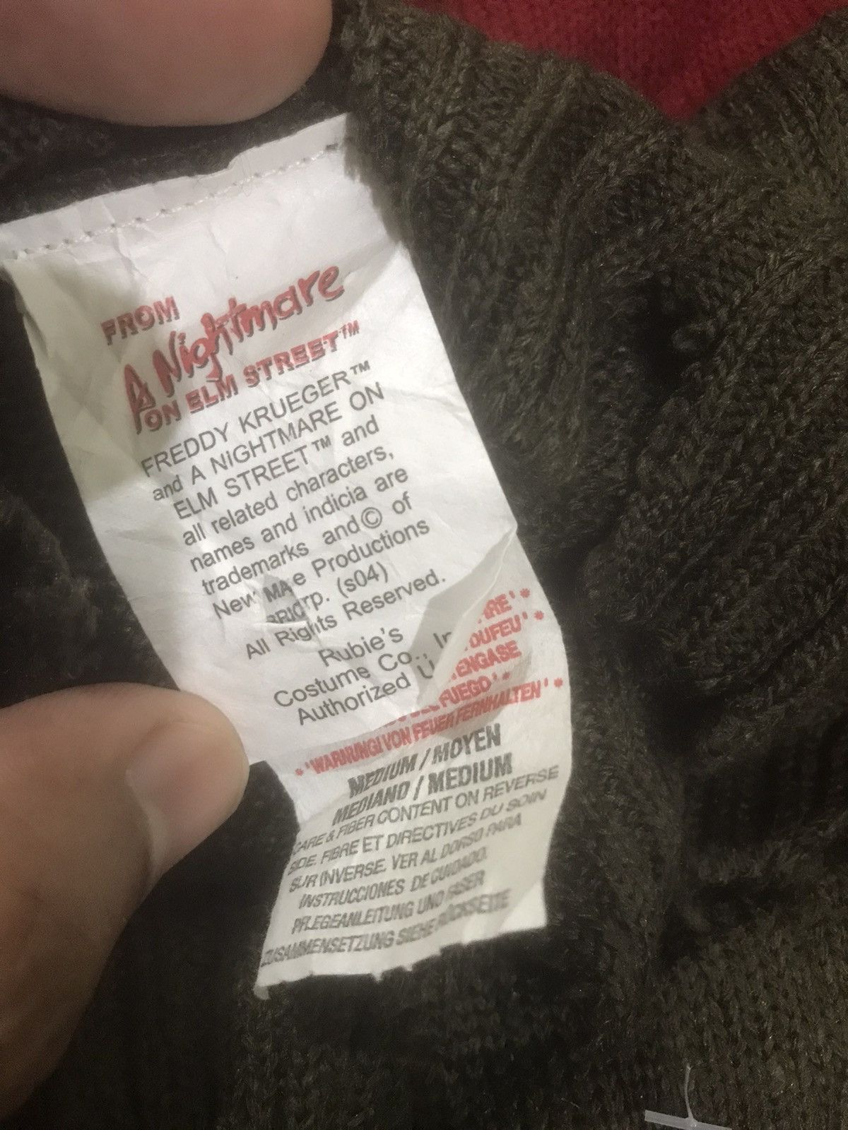 Other Freddy Krueger A Nightmare On Elm Street Costume Knitwear Size US S / EU 44-46 / 1 - 6 Thumbnail