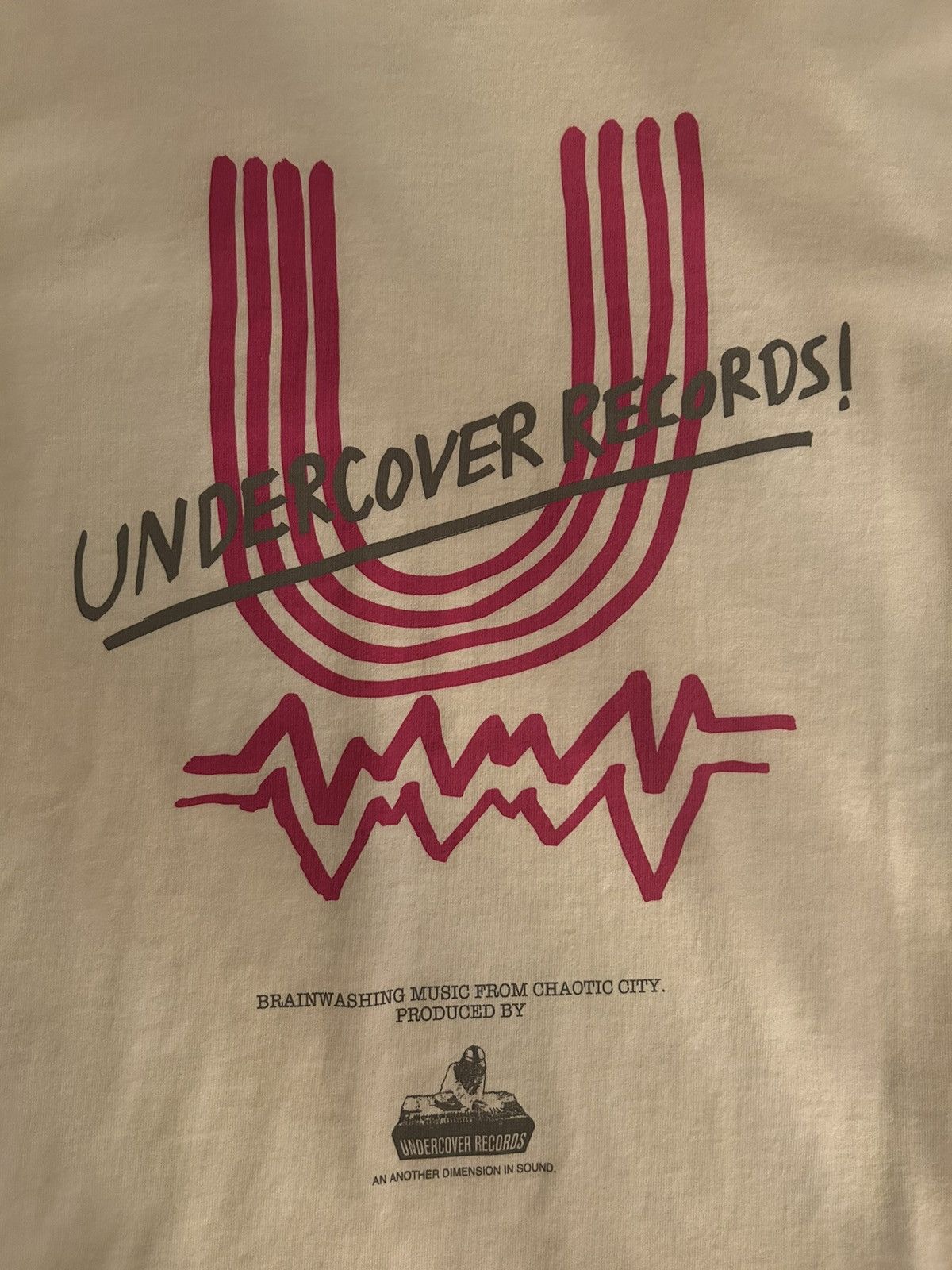Undercover Undercover Records Logo Pink White Shirt Size US L / EU 52-54 / 3 - 2 Thumbnail