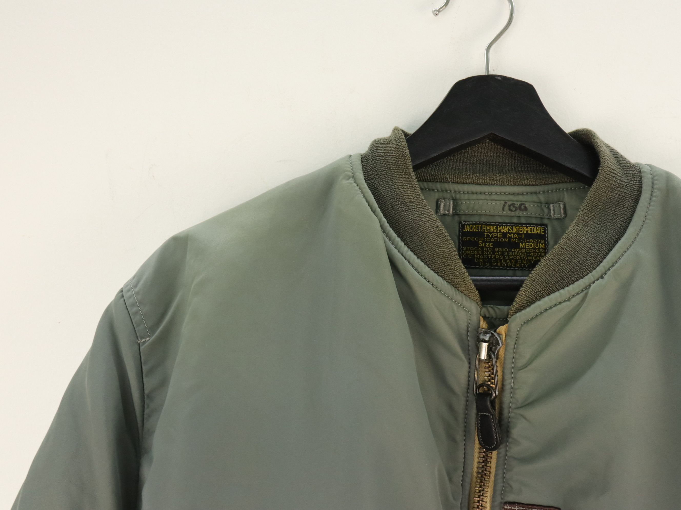 Pherrow's Pherrow's CC MASTERS Flight MA-1 Flying Jacket MIL-J 8279 Size US M / EU 48-50 / 2 - 8 Thumbnail