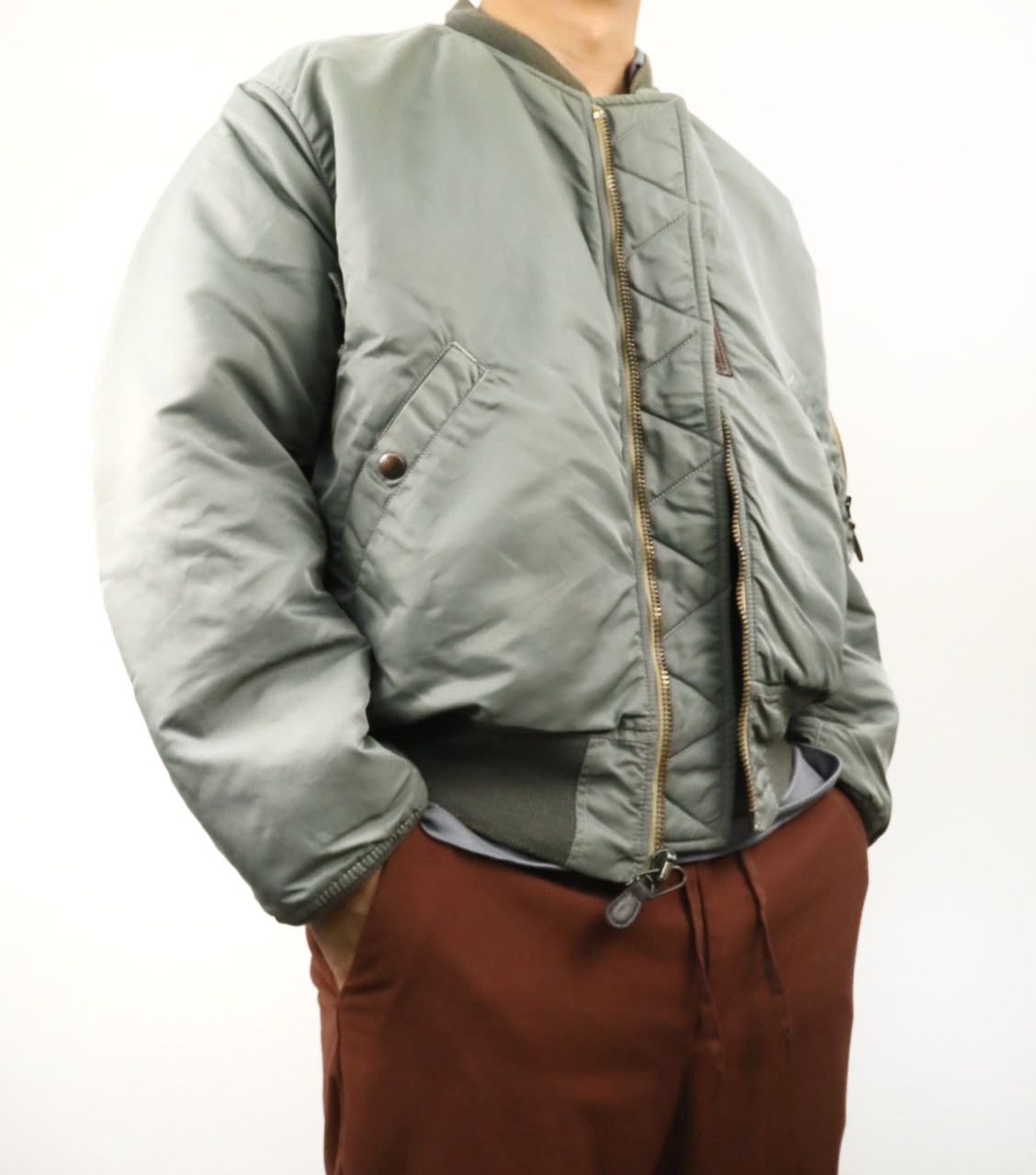 Pherrow's Pherrow's CC MASTERS Flight MA-1 Flying Jacket MIL-J 8279 Size US M / EU 48-50 / 2 - 3 Thumbnail