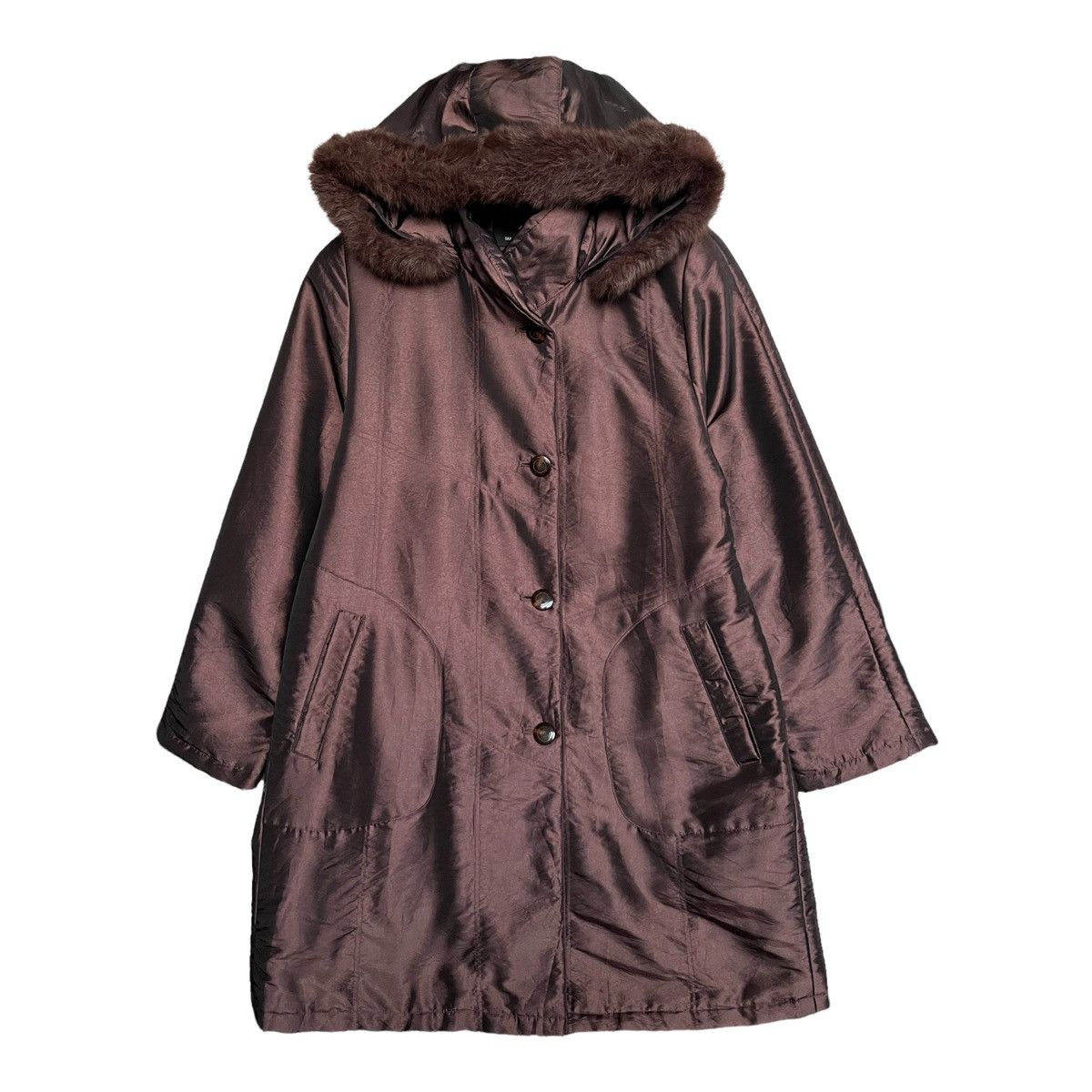 Mario Valentino Parka Fur Jacket