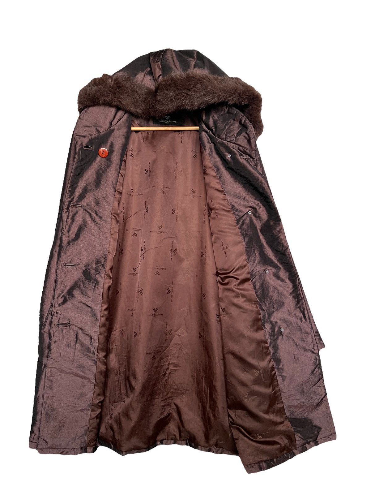 Japanese Brand × Valentino Mario Valentino Parka Fur Jacket Size US L / EU 52-54 / 3 - 5 Thumbnail