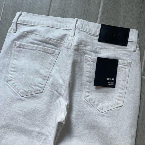 Rta $385 NWT RtA MEN BRYANT MID RISE SKINNY WHITE JEANS SZ 29 Size US 29 - 7 Thumbnail