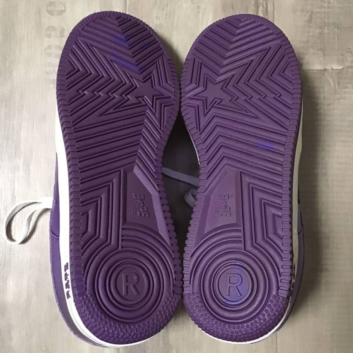 Bape Purple Foil BAPE STA sneakers a bathing ape shoes Size US 9 / EU 42 - 6 Thumbnail