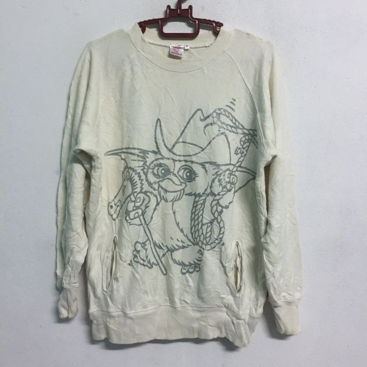 image of Cartoon Network x Movie Vintage Gremlins 2 Crewneck Sweatshirt, Men's (Size Medium)