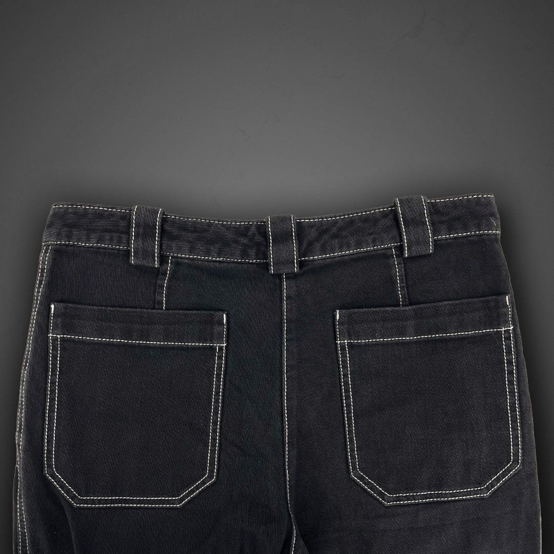 3.1 Phillip Lim 💥Archive💥 Contrast Stitch - Double Leg - Cropped Pants Size US 30 / EU 46 - 6 Thumbnail